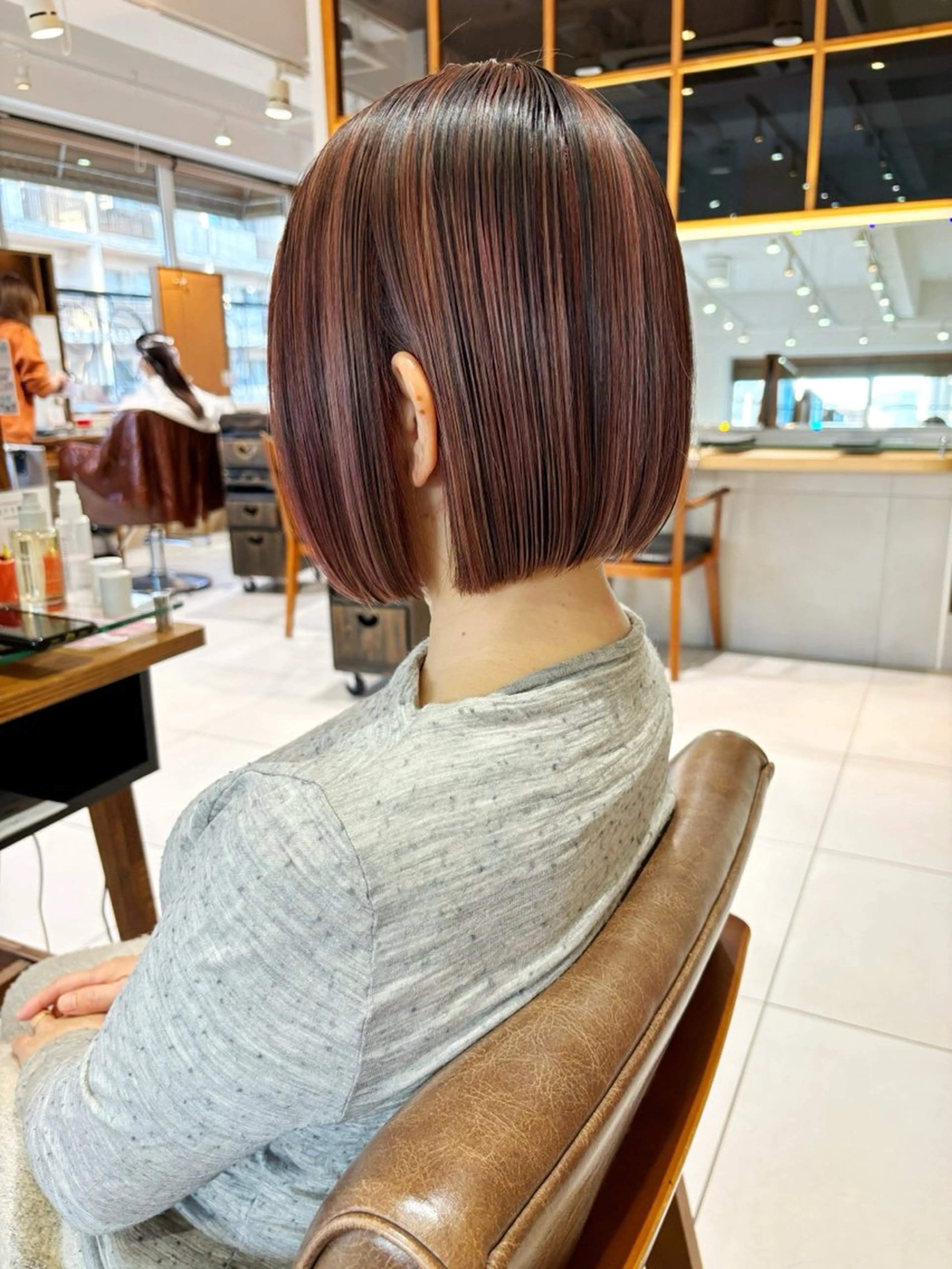 ショート カラー カット ヘアカラー 齋藤 咲のヘアスタイル