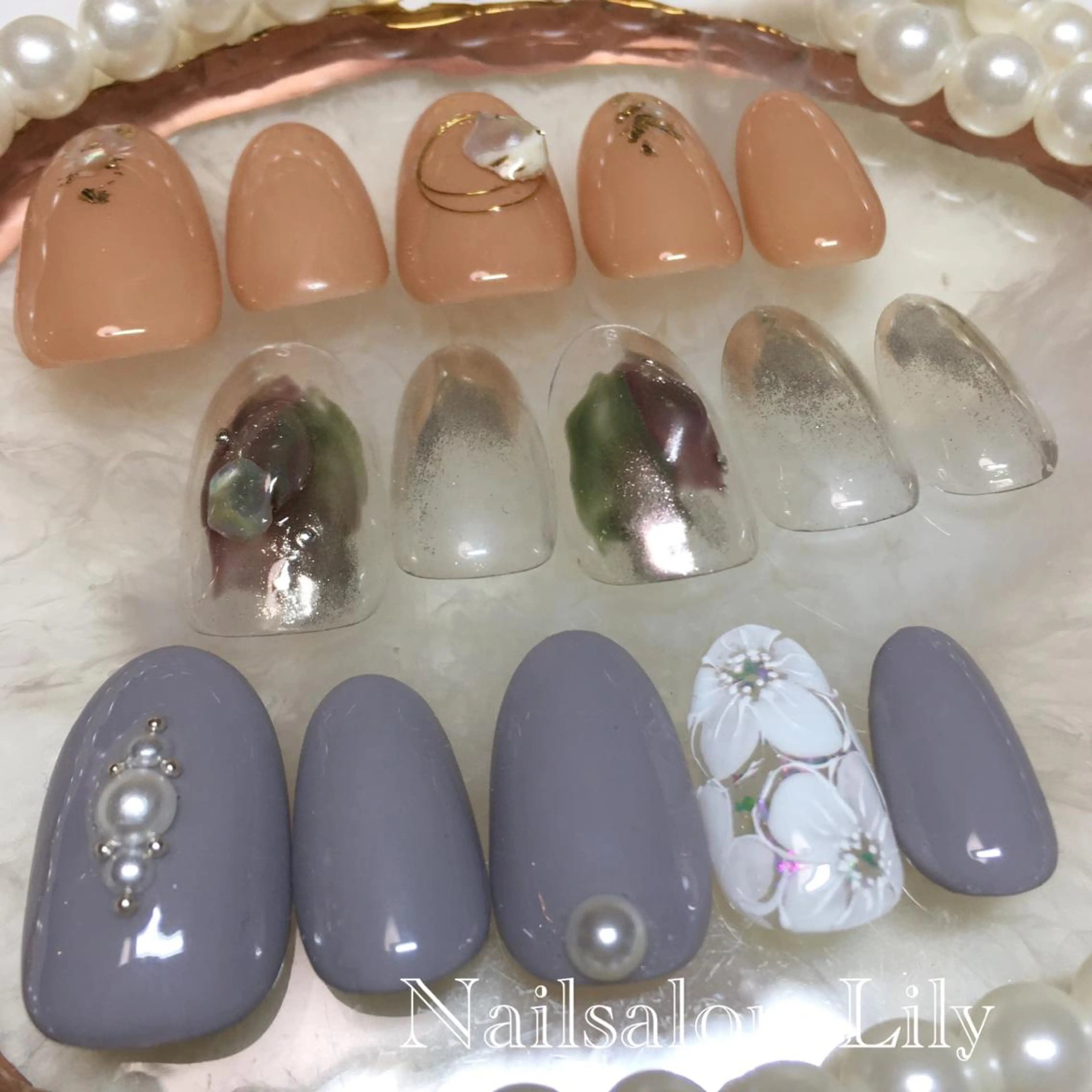 ネイル シンプルネイル Nailsalon Lilyのネイルデザイン