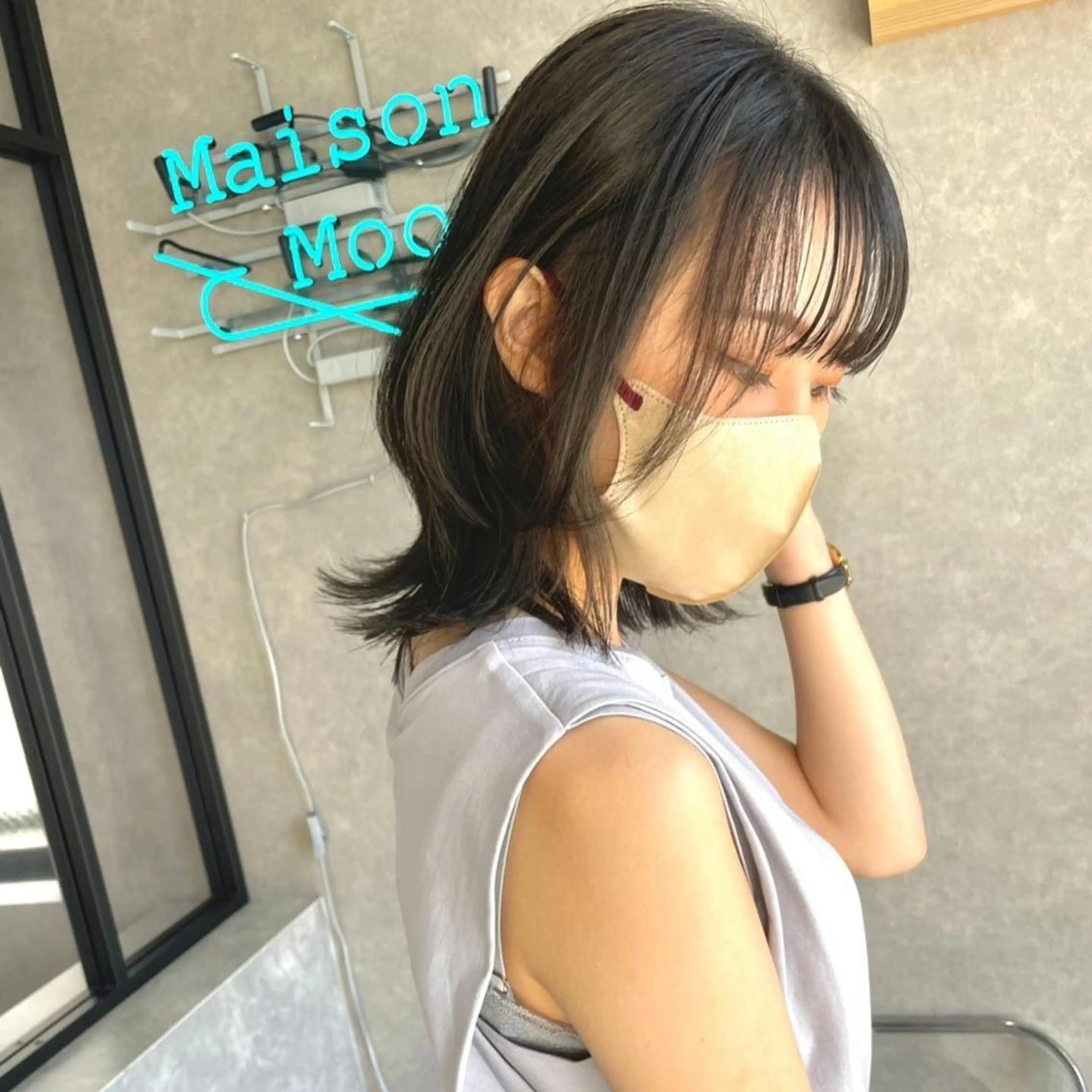 ショート カット ヘアカラー 河原 亮のヘアスタイル
