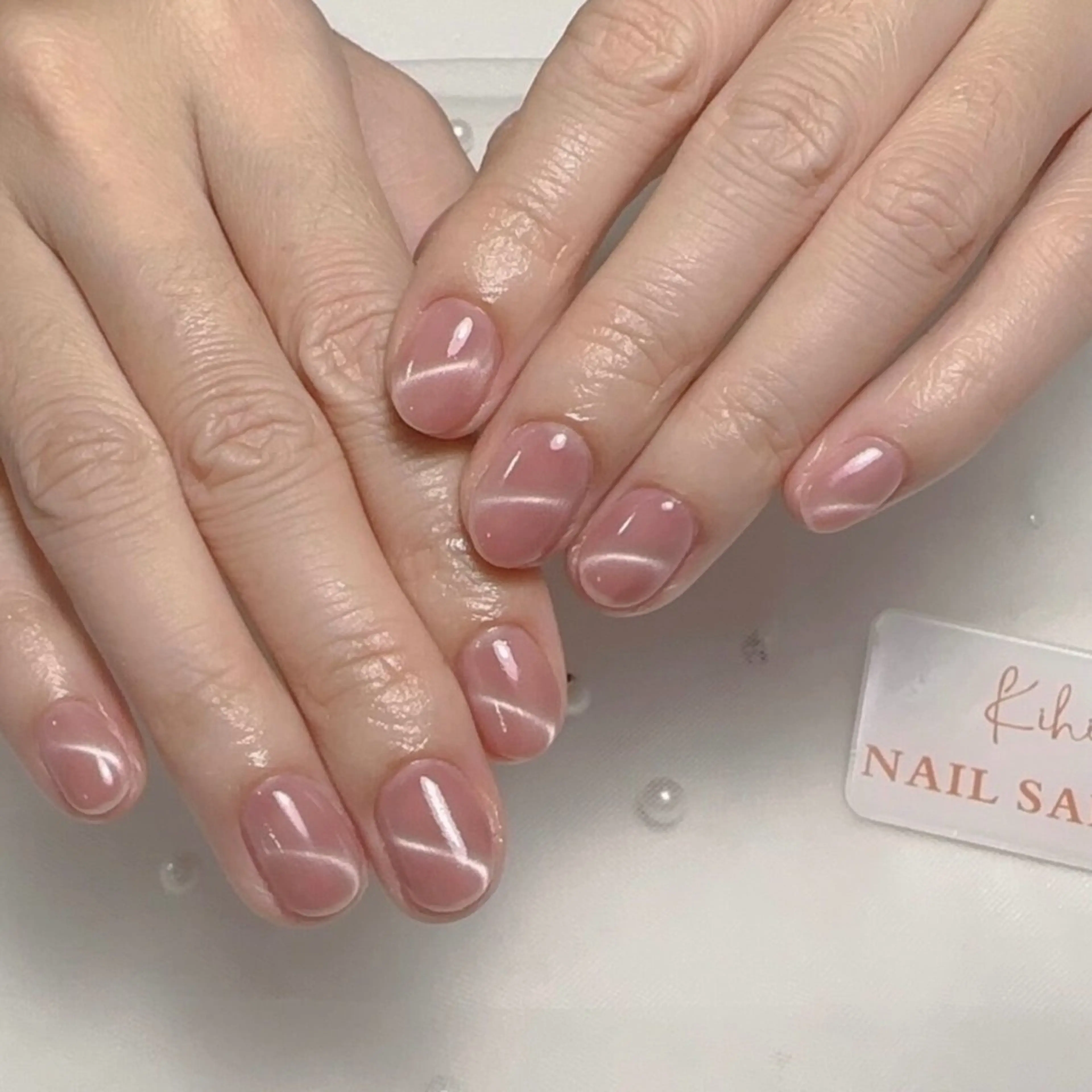 ネイル アートネイル フレンチネイル ジェルネイル グラデーション 韓国ネイル ハンドネイル ハンドケア さくら💮💮 【オフ無料】のネイルデザイン