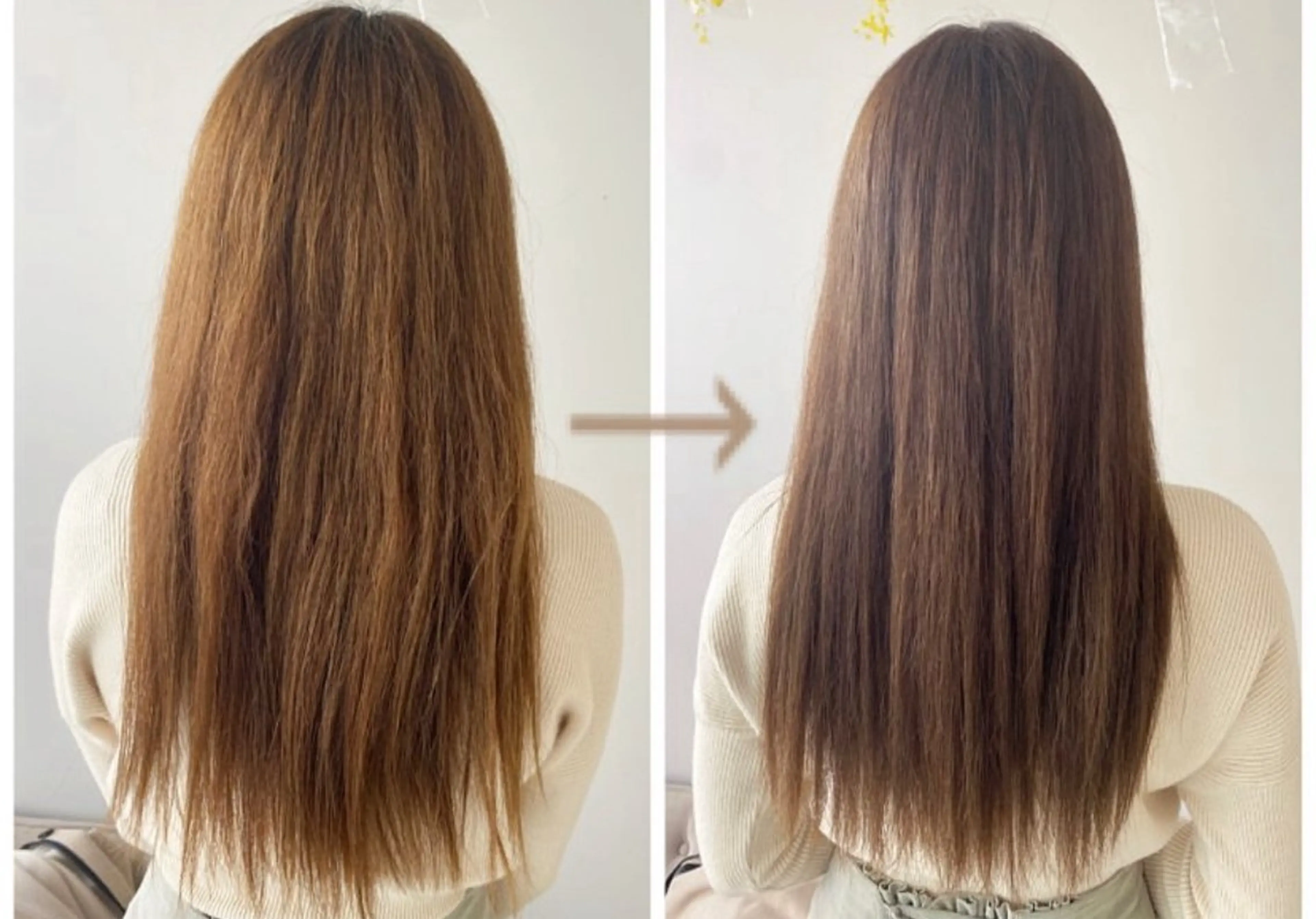 《広がり知らずの魔法♪》カット+ダメージレス縮毛矯正+トリートメント[津市/久居]の写真