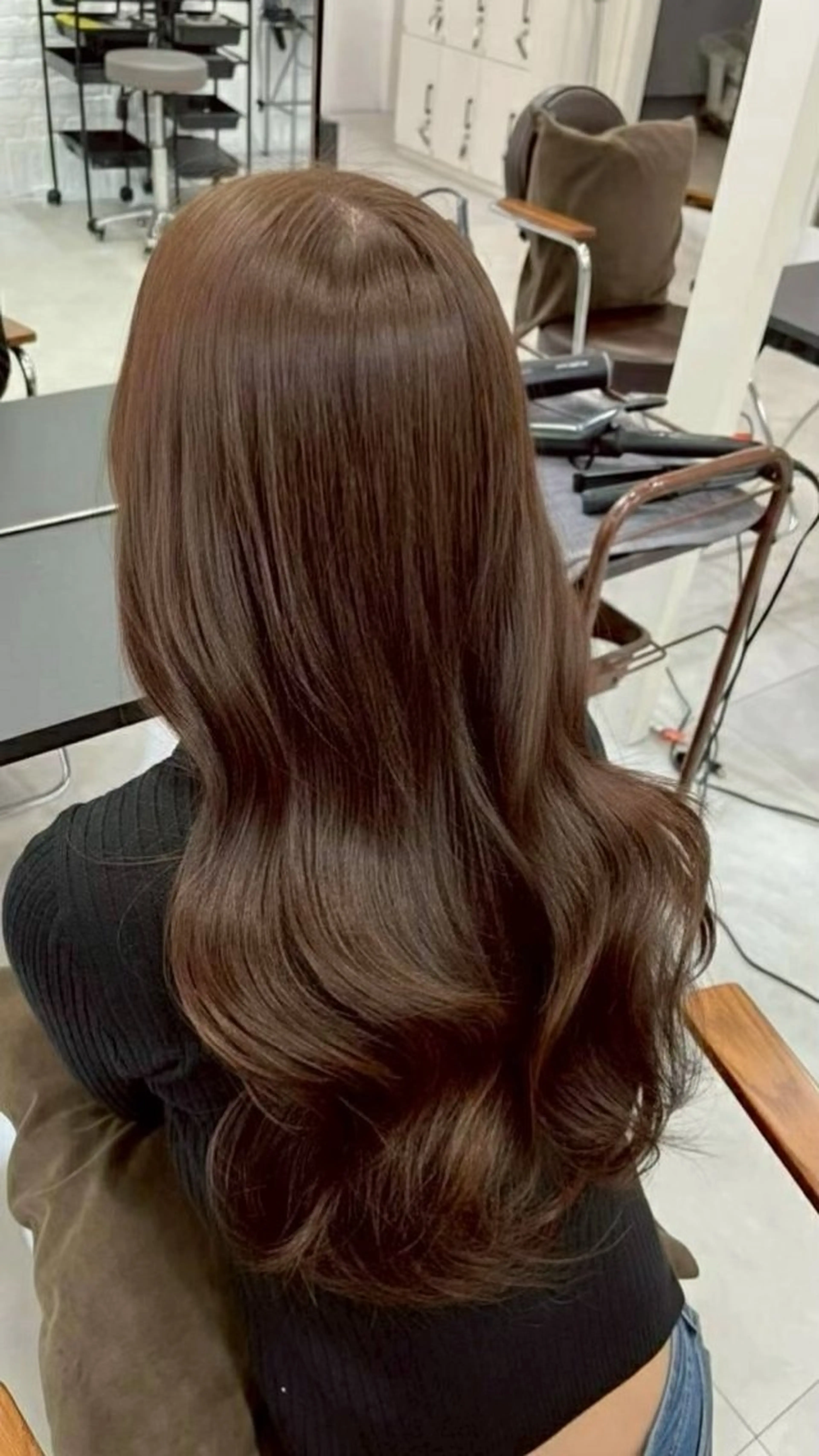 ミディアム CHAINON西梅田所属・カラー🫧髪質改善 高原瑞輝のヘアスタイル