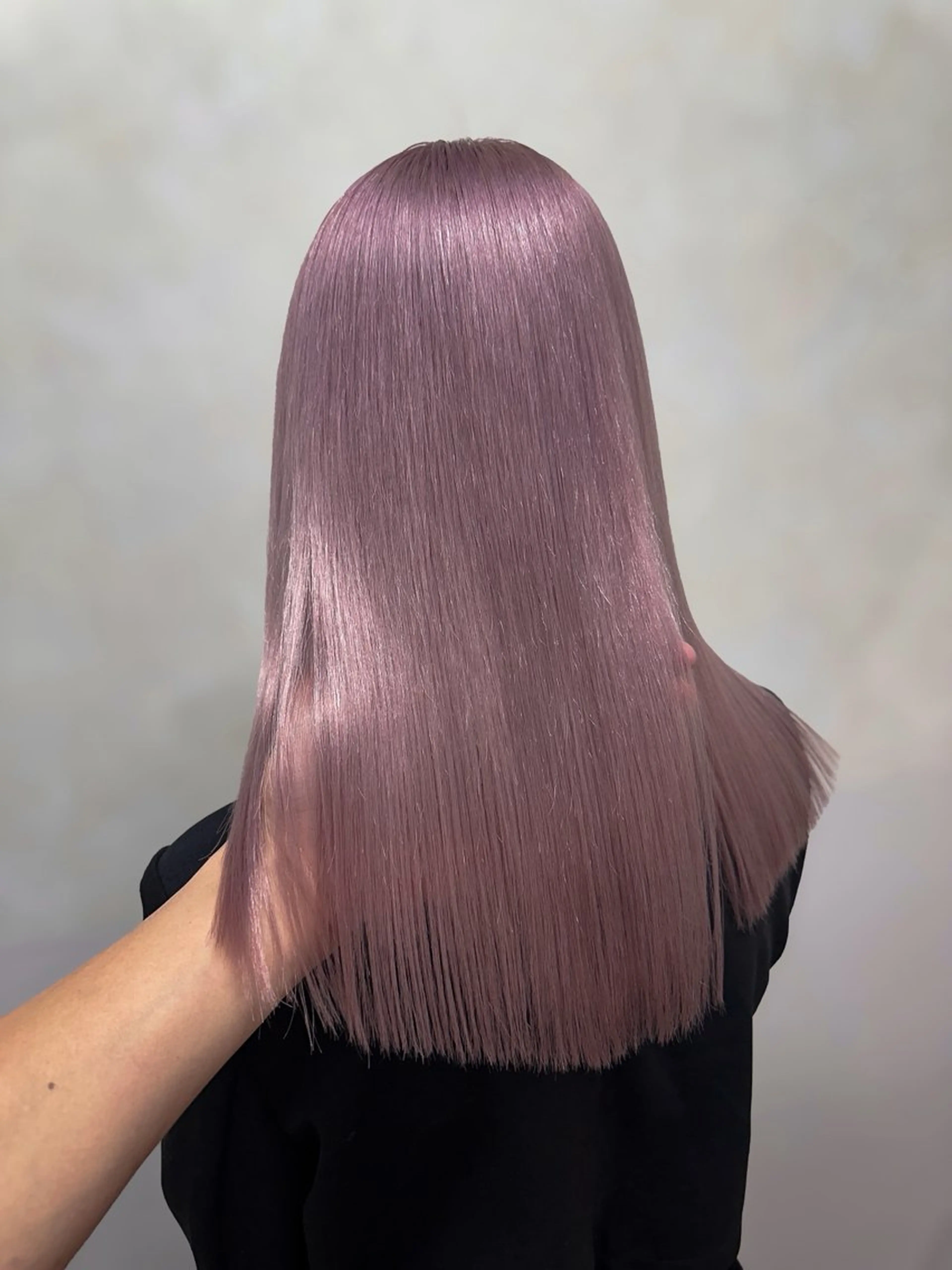 セミロング カラー ハイトーン/ ブリーチ/あいかのヘアスタイル