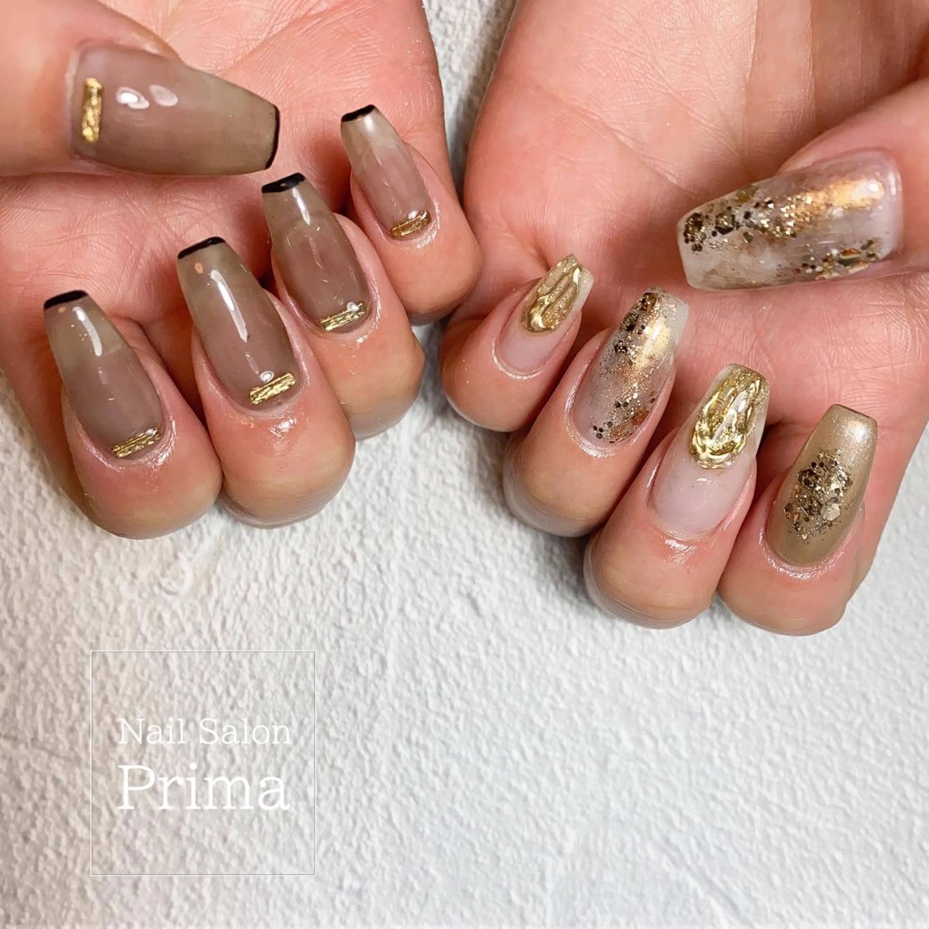 ロング ネイル SalonPrima Nail & Eyeのマツエク・マツパデザイン