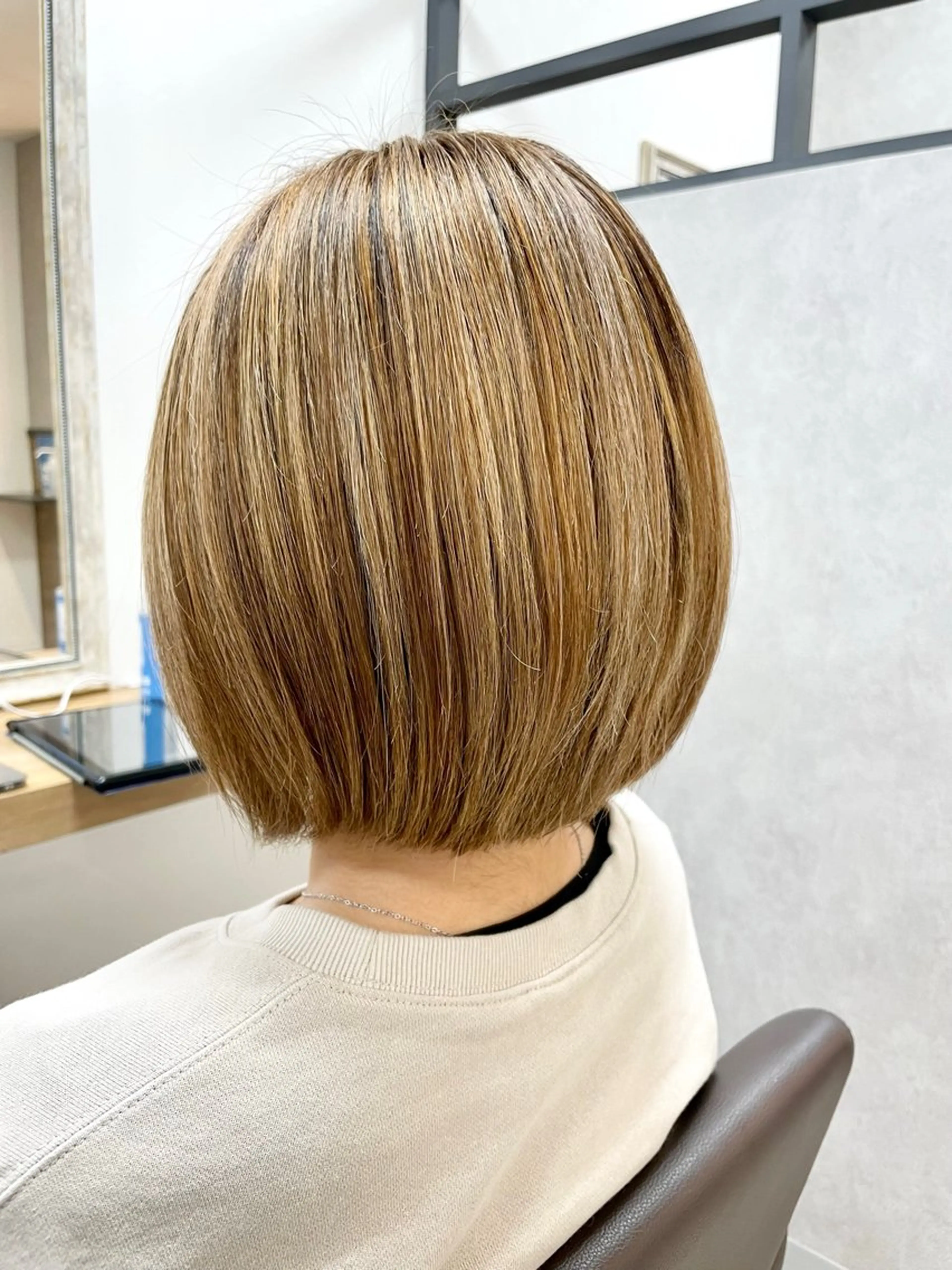 ショート カラー カット ヘアカラー トリートメント 髪質改善×METEO 店長 貞松直也のヘアスタイル