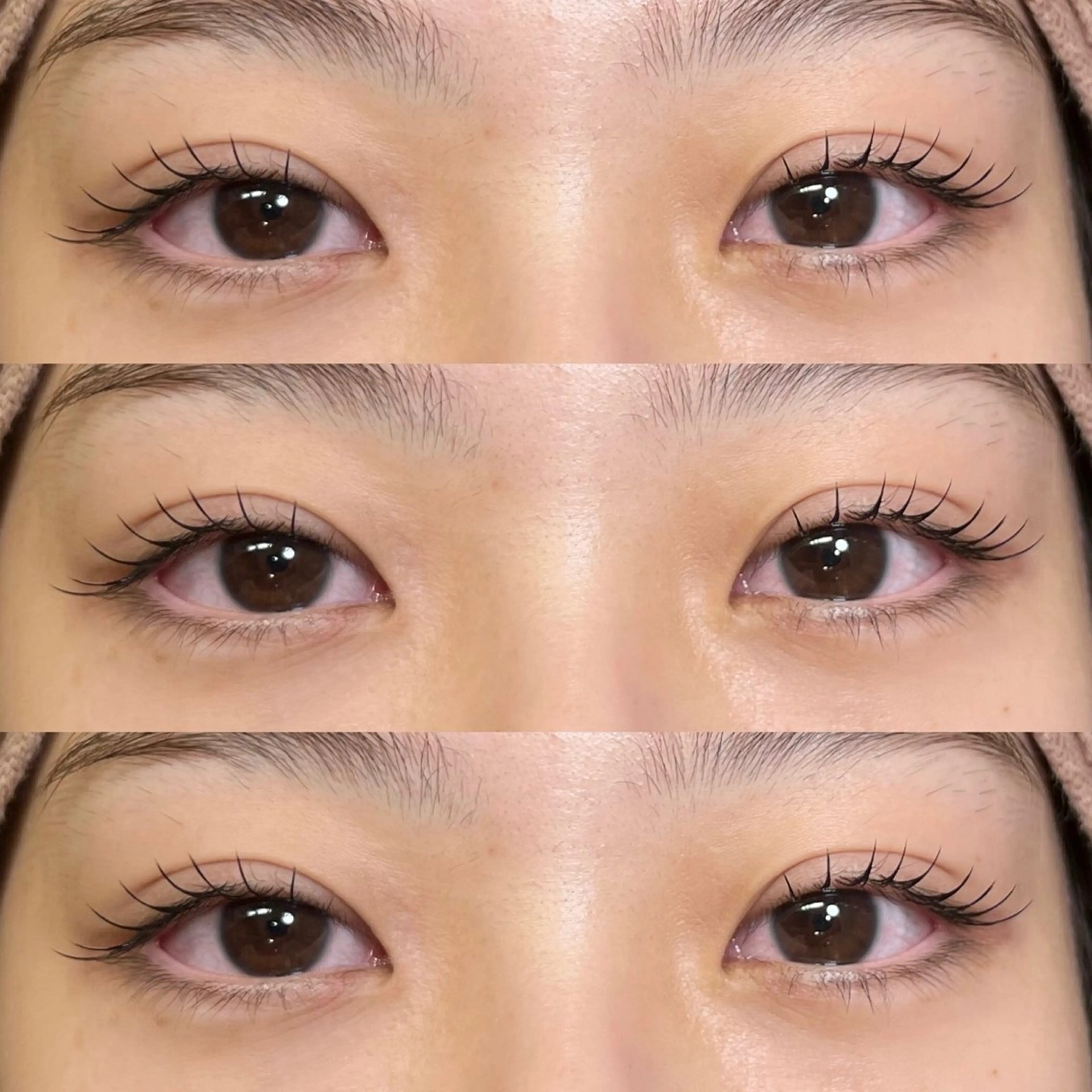 マツエク・マツパ フラットラッシュ Jカール ナチュラル パリジェンヌラッシュリフト まつげパーマ マツエク Cherie Kawaguchiのマツエク・マツパデザイン