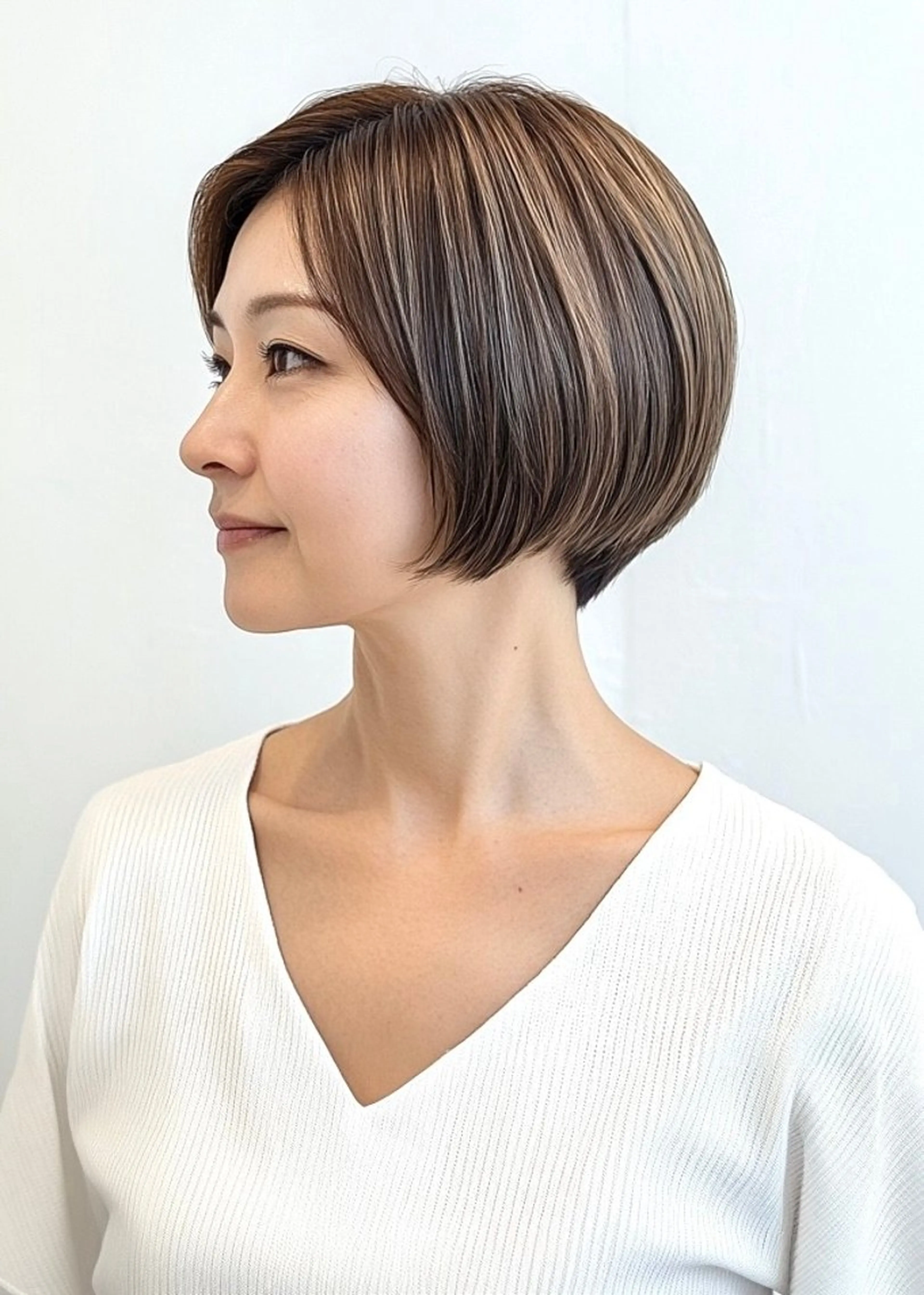 ショート カット ヘアカラー nex the salon coall所属・🫧似合わせショート イシダ🫧のヘアスタイル