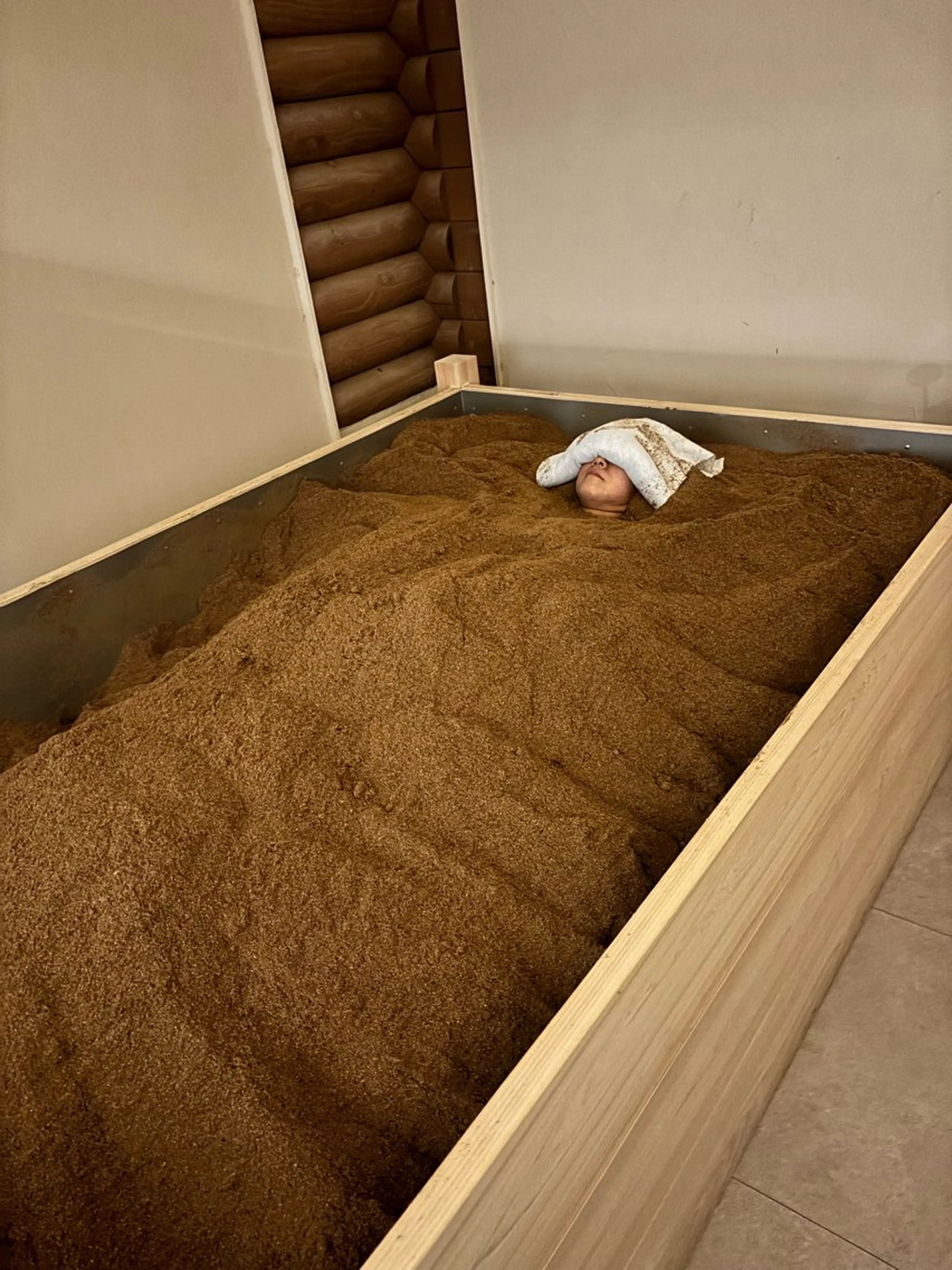 酵素浴20分の写真