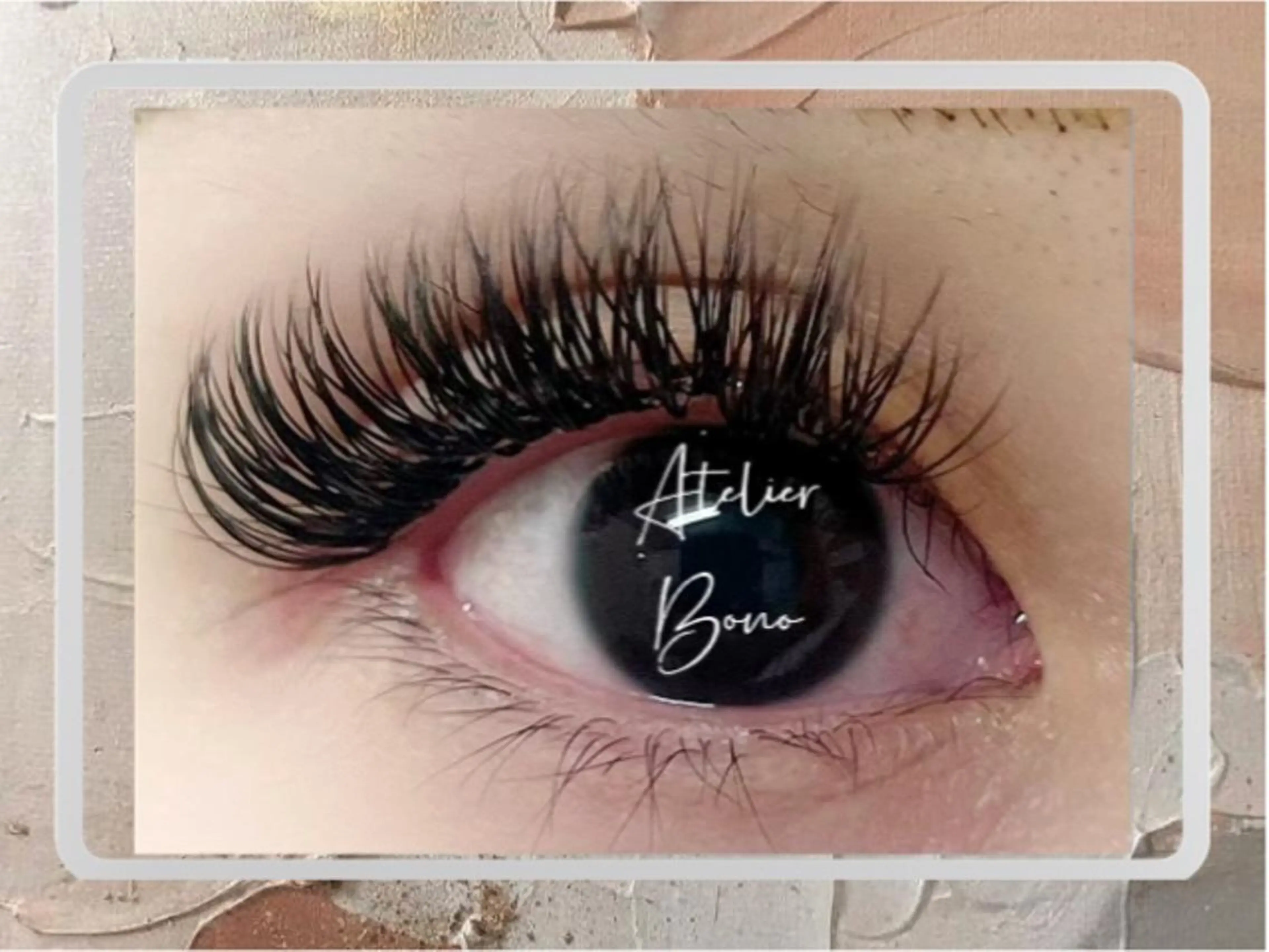 マツエク・マツパ フラットラッシュ ナチュラル パリジェンヌラッシュリフト まつげパーマ 下まつげエクステ アイラッシュBONO所属・アイラッシュ アトリエBONOのマツエク・マツパデザイン