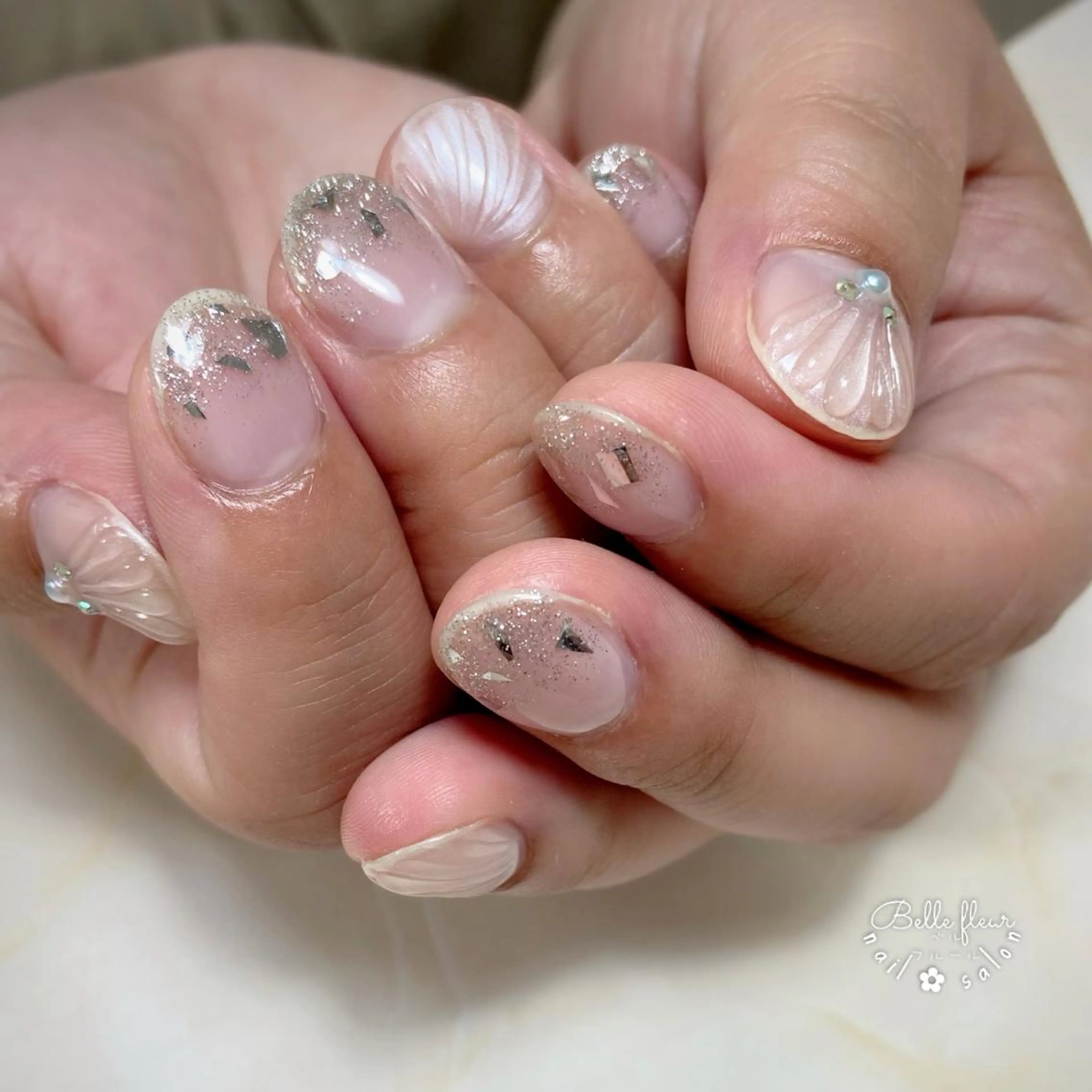 ネイル ﾈｲﾙｻﾛﾝ Bellefleurのネイルデザイン