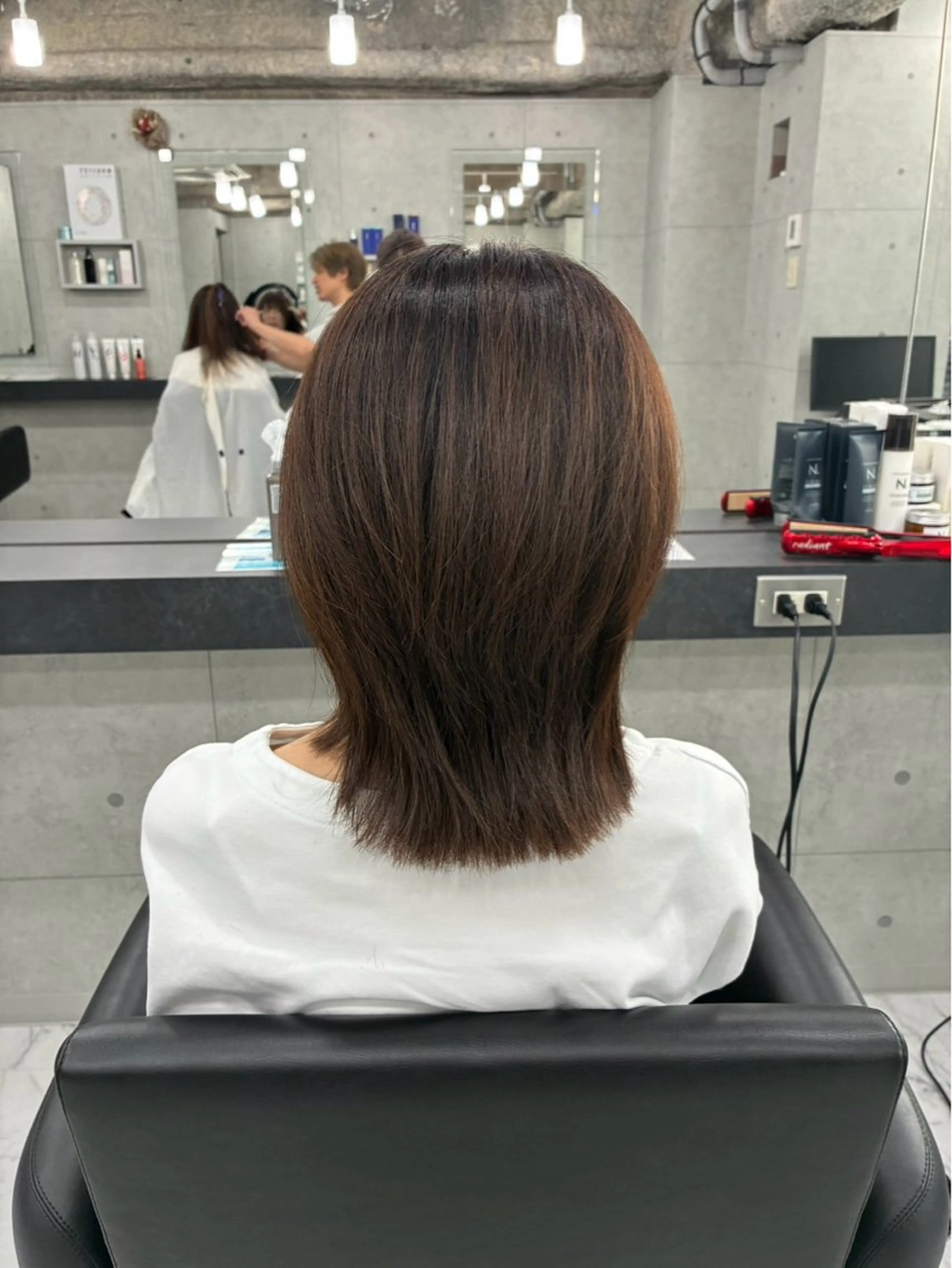 ミディアム カラー カット ヘアカラー Endearing所属・Endearing 北澤那未🌟銀座のヘアスタイル