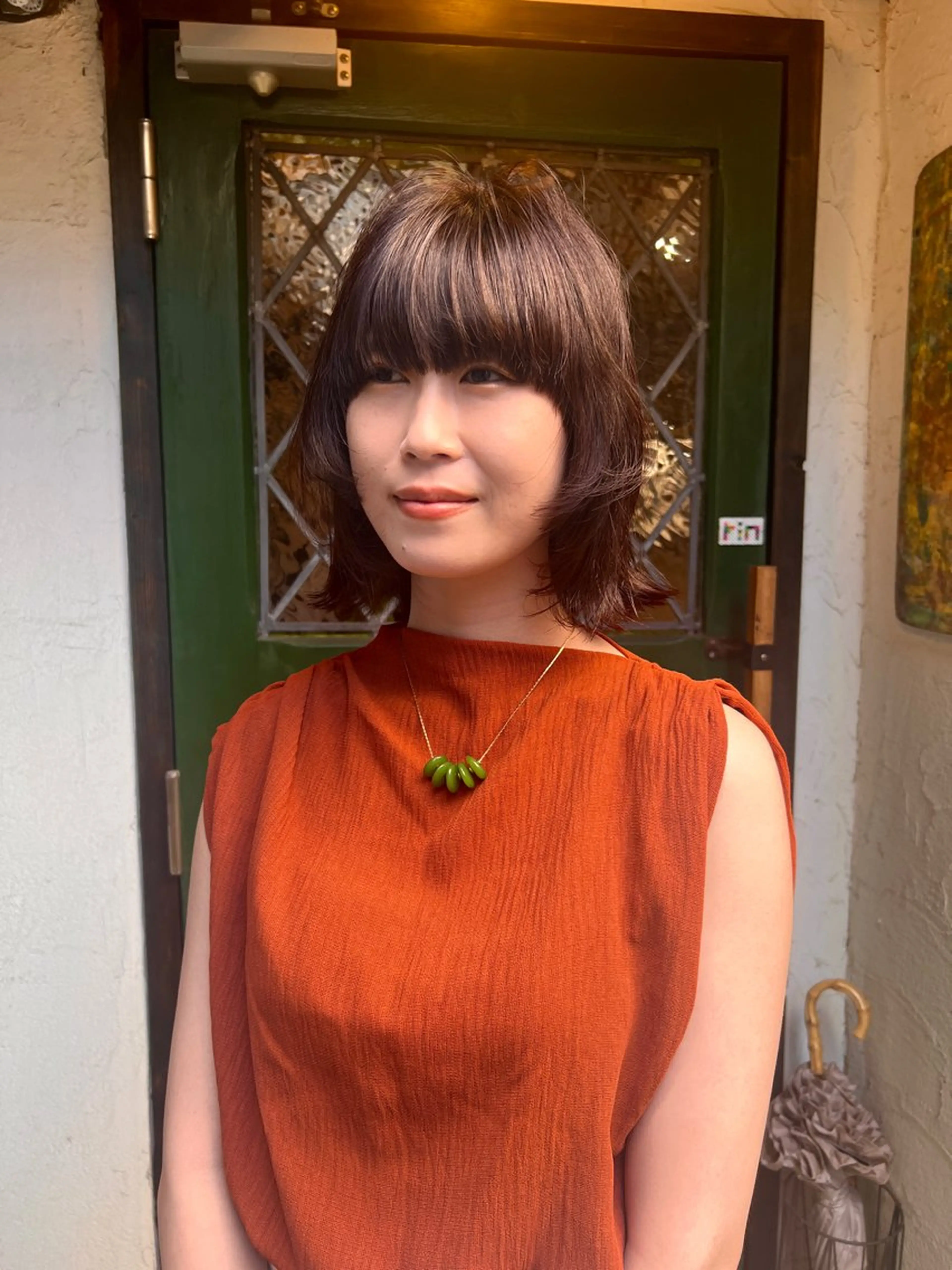 ミディアム カット rin&cambio所属・ヒロモト アサカのヘアスタイル