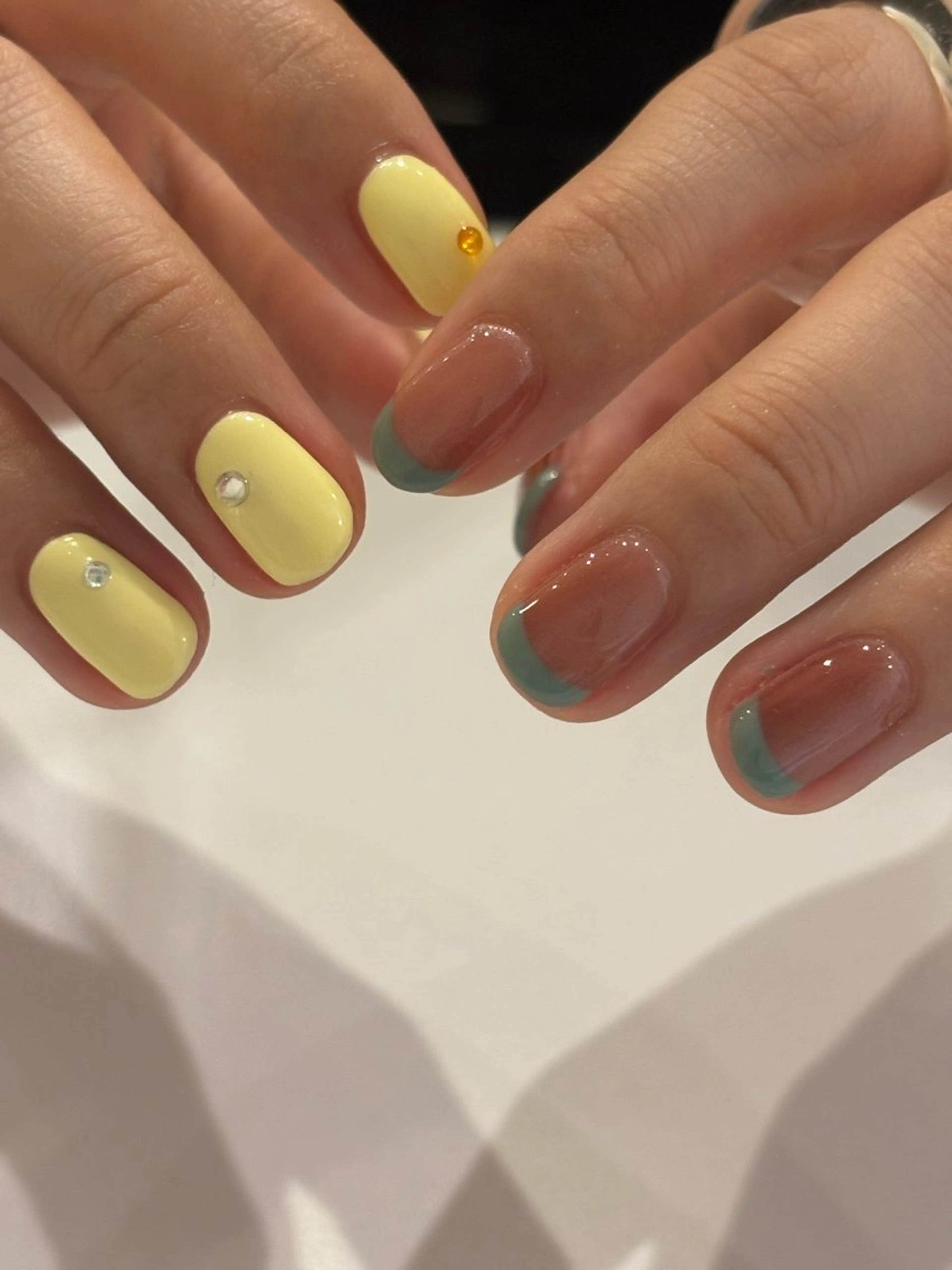 ネイル 春ネイル ハンドネイル Ann. nail.tokyo所属・Ann nailのネイルデザイン