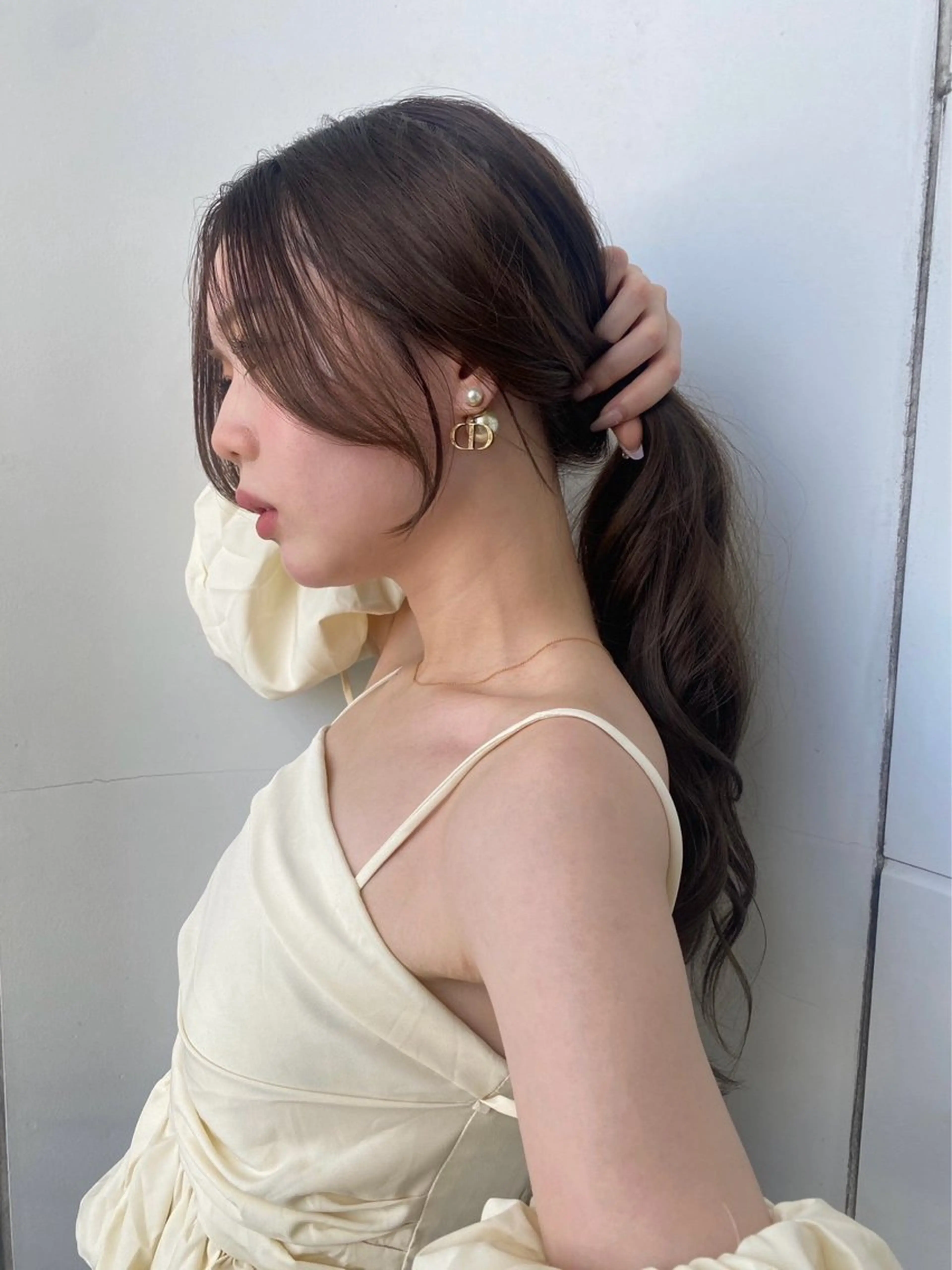 ベージュカラー🩰+顔まわりカット✂️+スチームトリートメント🫧の写真