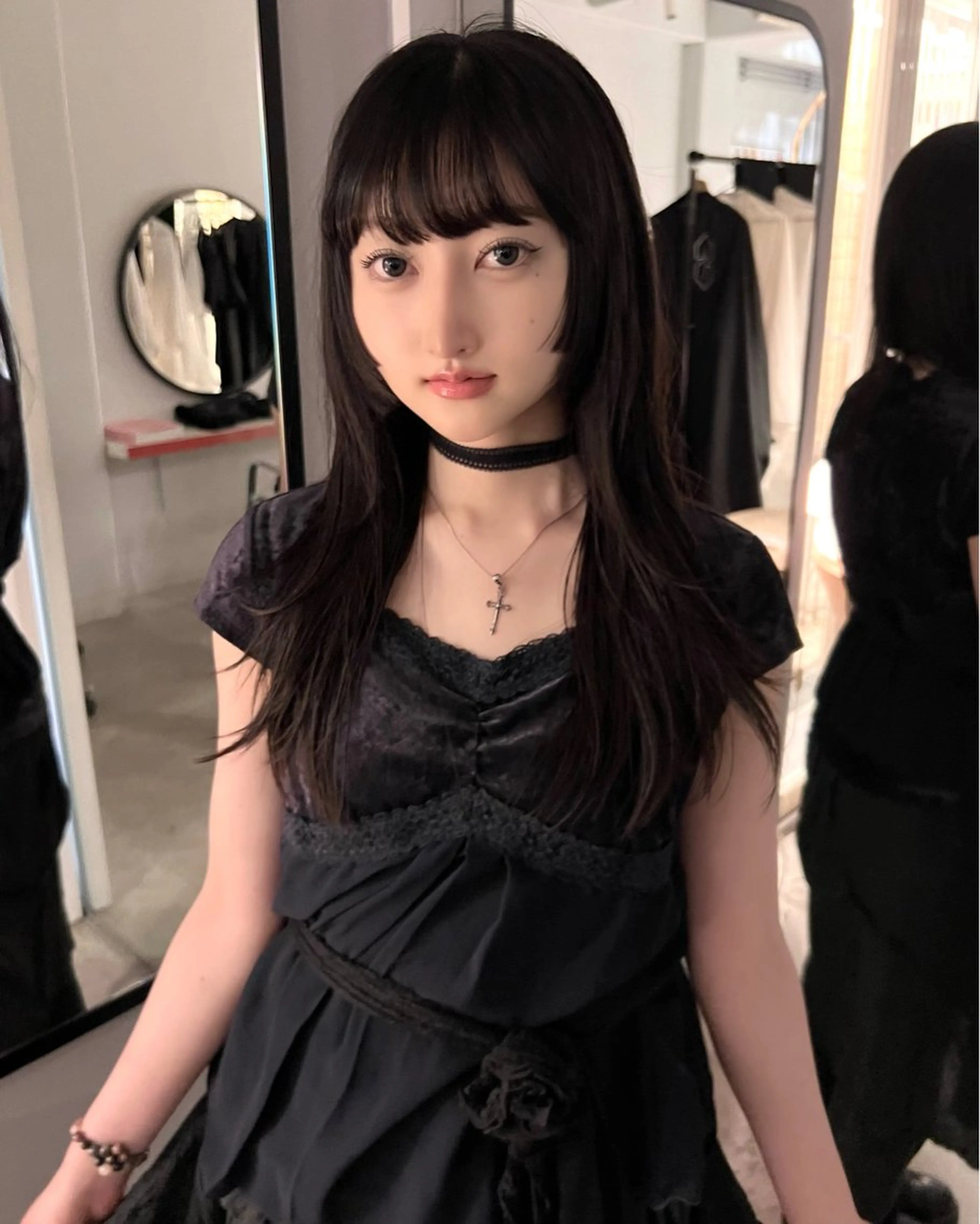 ロング 顔周りカット 丹治 一輝ボブ/ショートのヘアスタイル