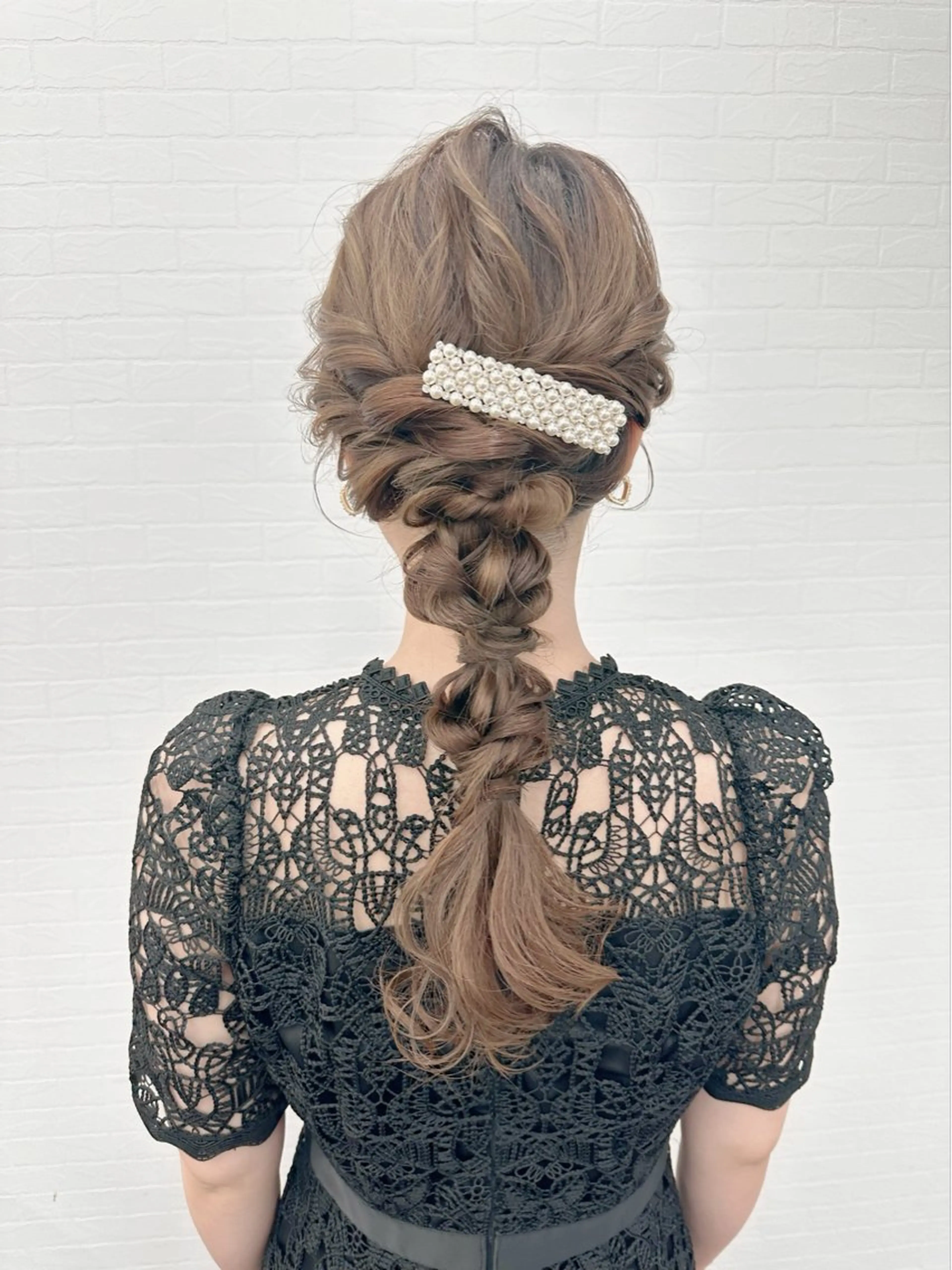 ヘアアレンジ 結婚式・ブライダル ヘアセット GRANLUSSO 〜グランルッソ駅前店所属・木口 嘉美のヘアスタイル