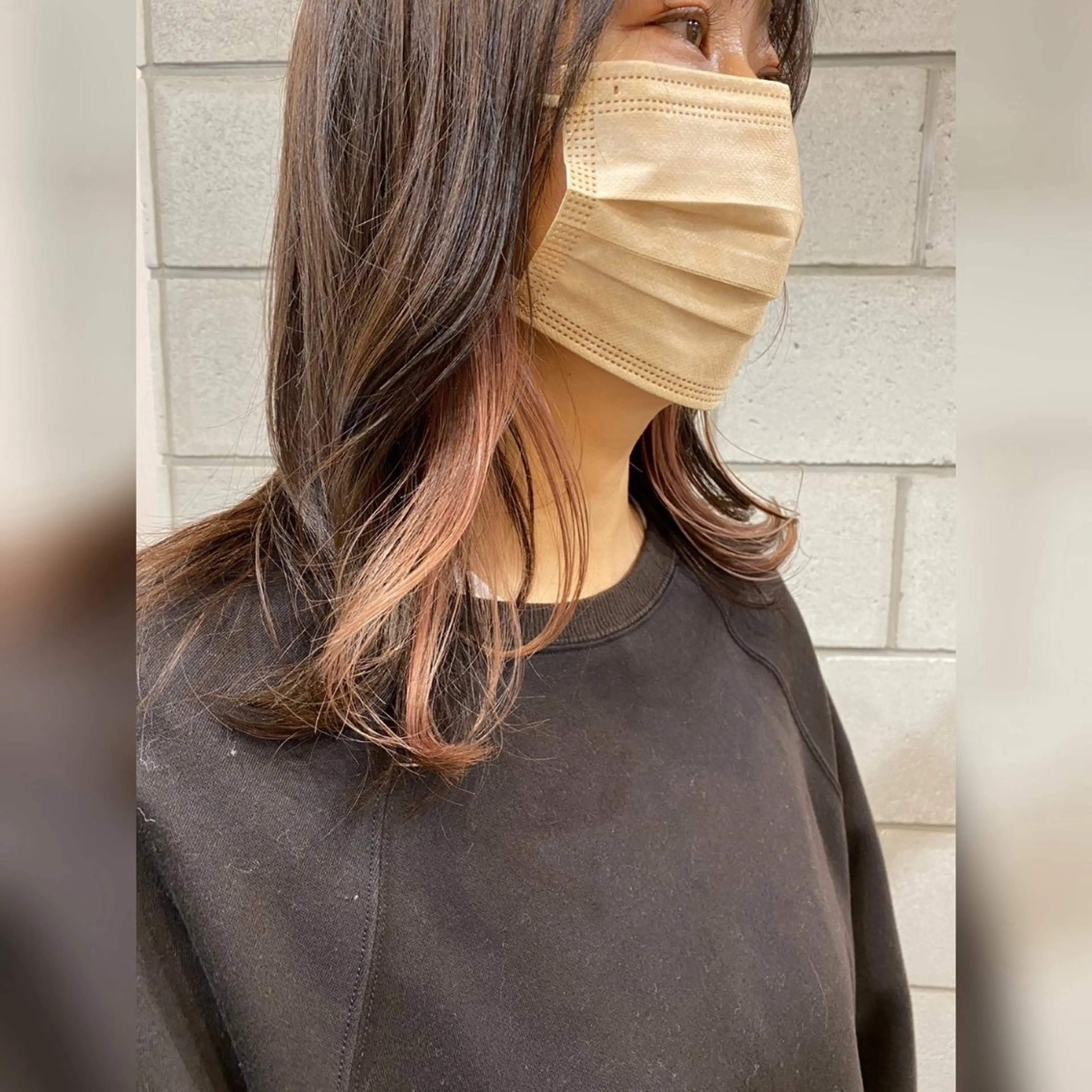 セミロング カラー マイ 【川口】のヘアスタイル