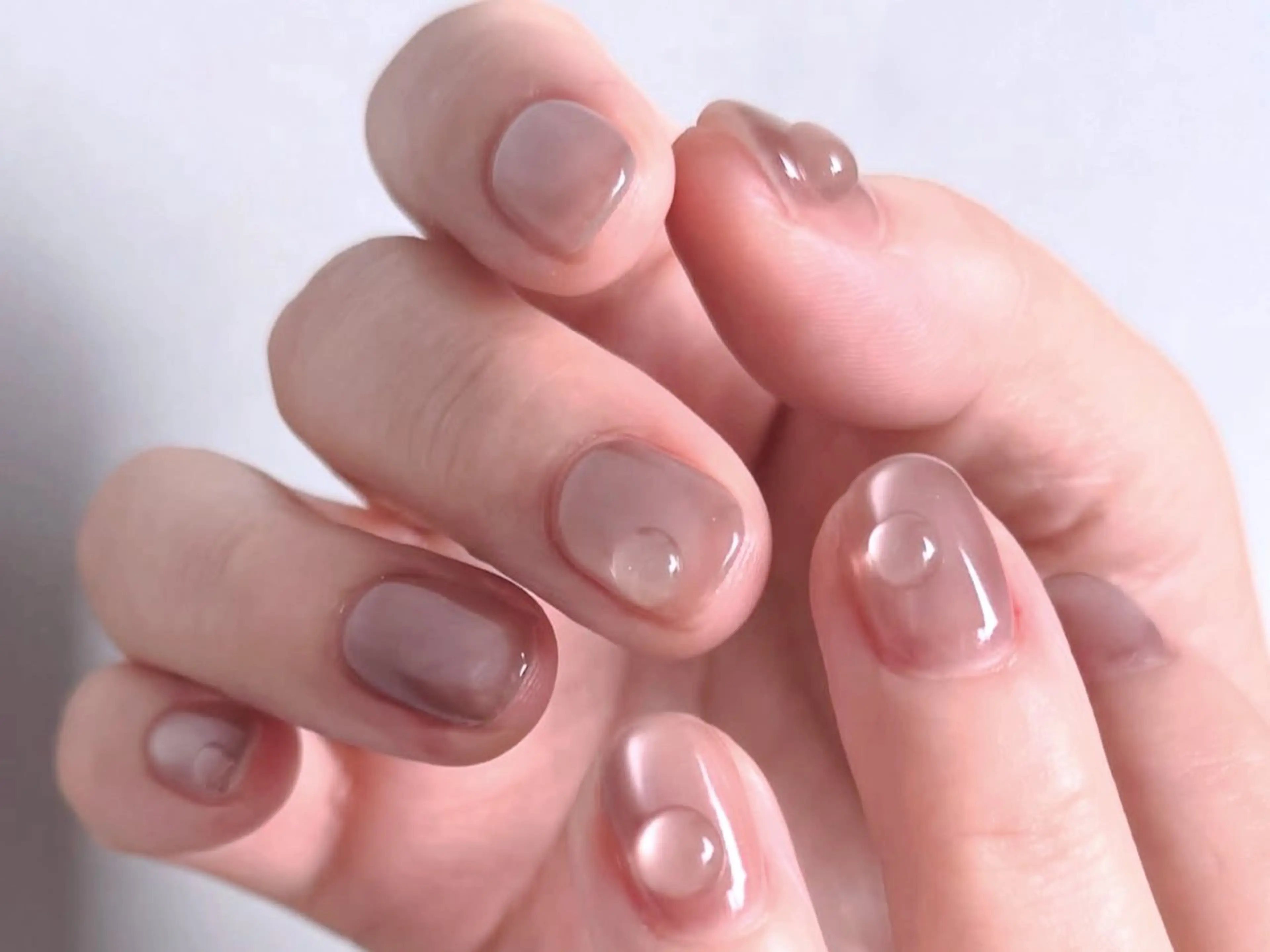 メンズ ネイル アートネイル フレンチネイル ジェルネイル キラキラネイル パラジェル ハンドネイル Bloom スカルプ専門店のネイルデザイン