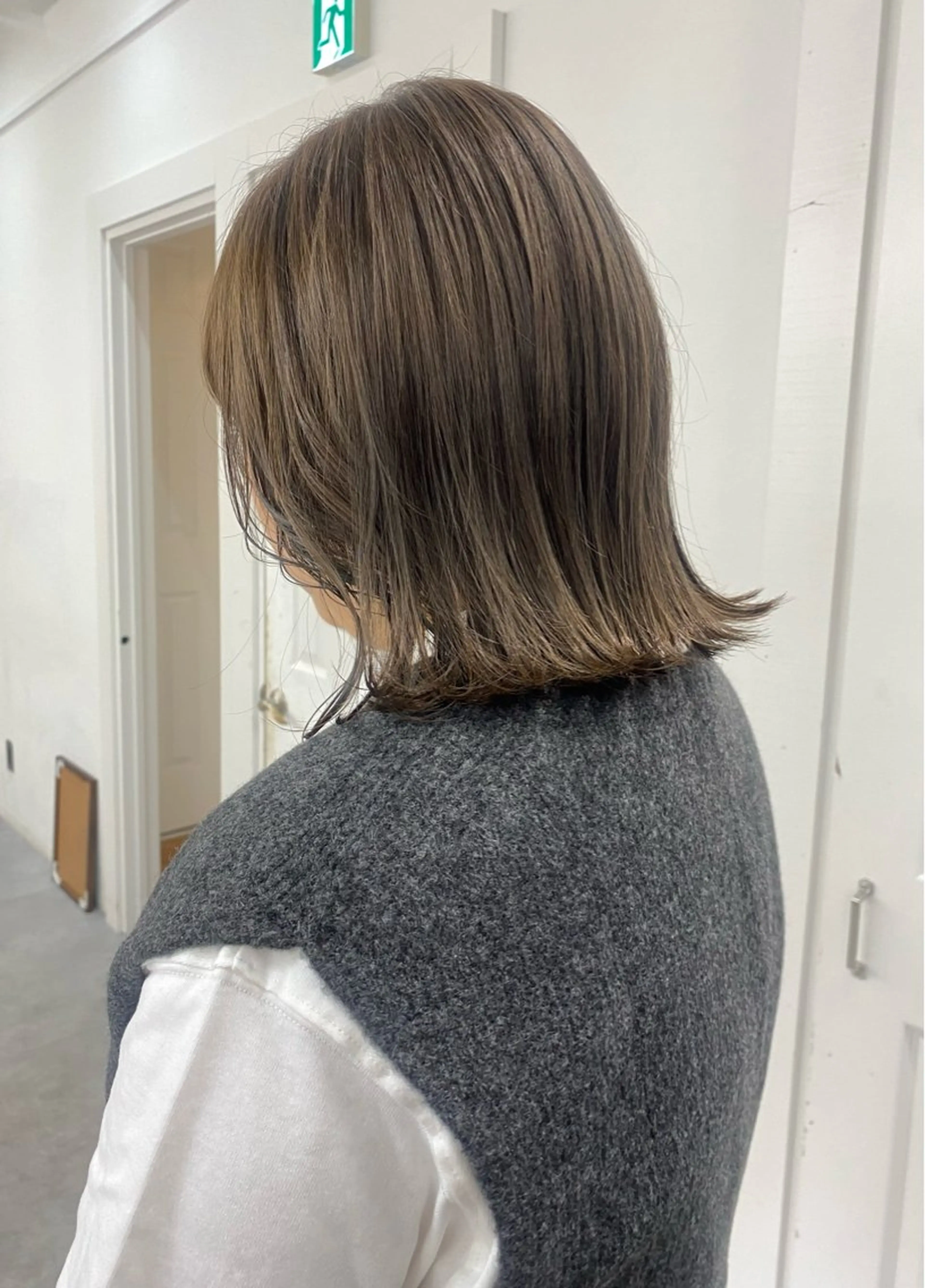 ミディアム レイヤーボブ/ 艶カラー/サナ🌼のヘアスタイル