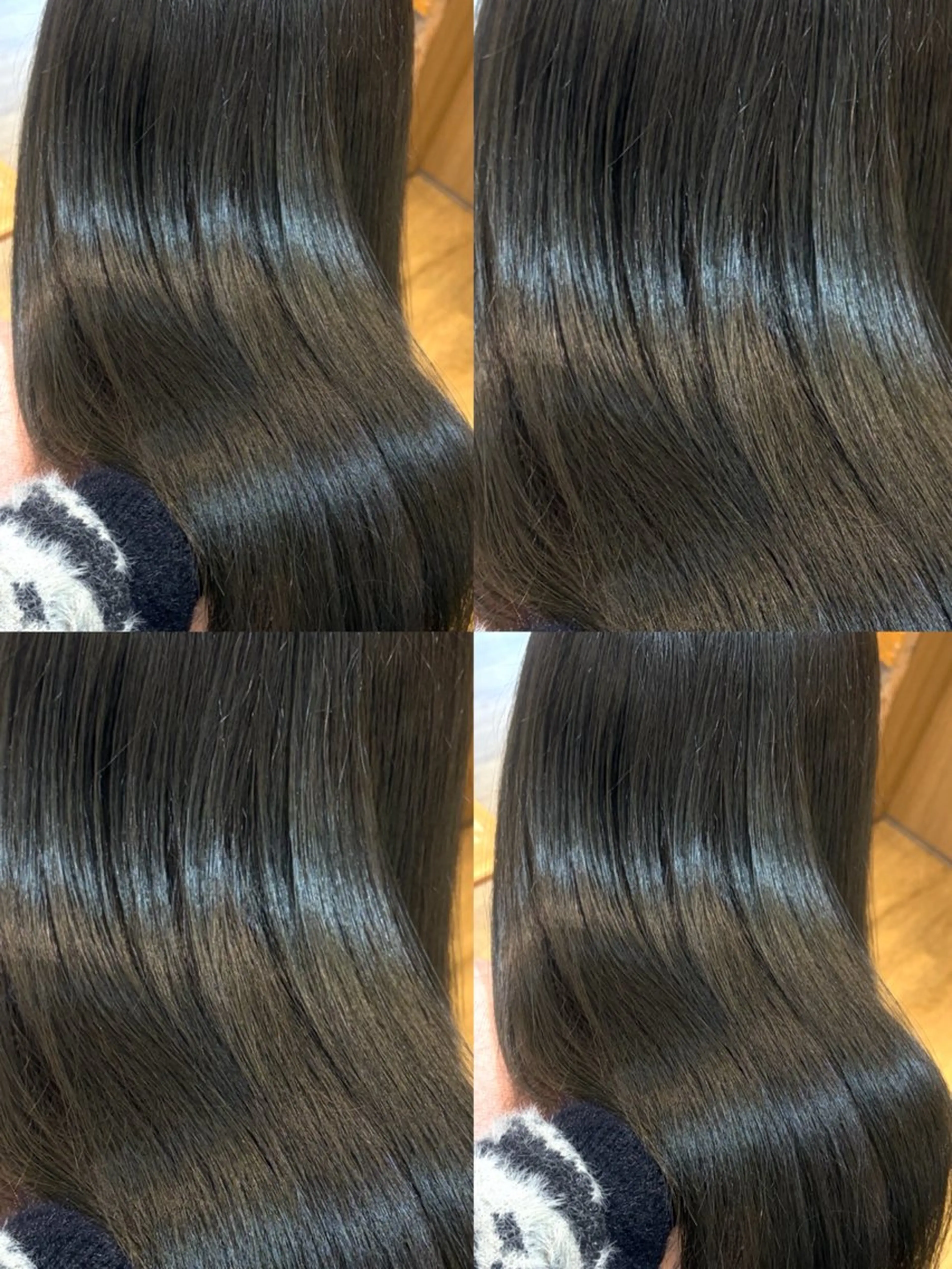 ロング カラー カット ヘアカラー トリートメント 👑髪質改善wカラー /ハイトーン/アユカのヘアスタイル