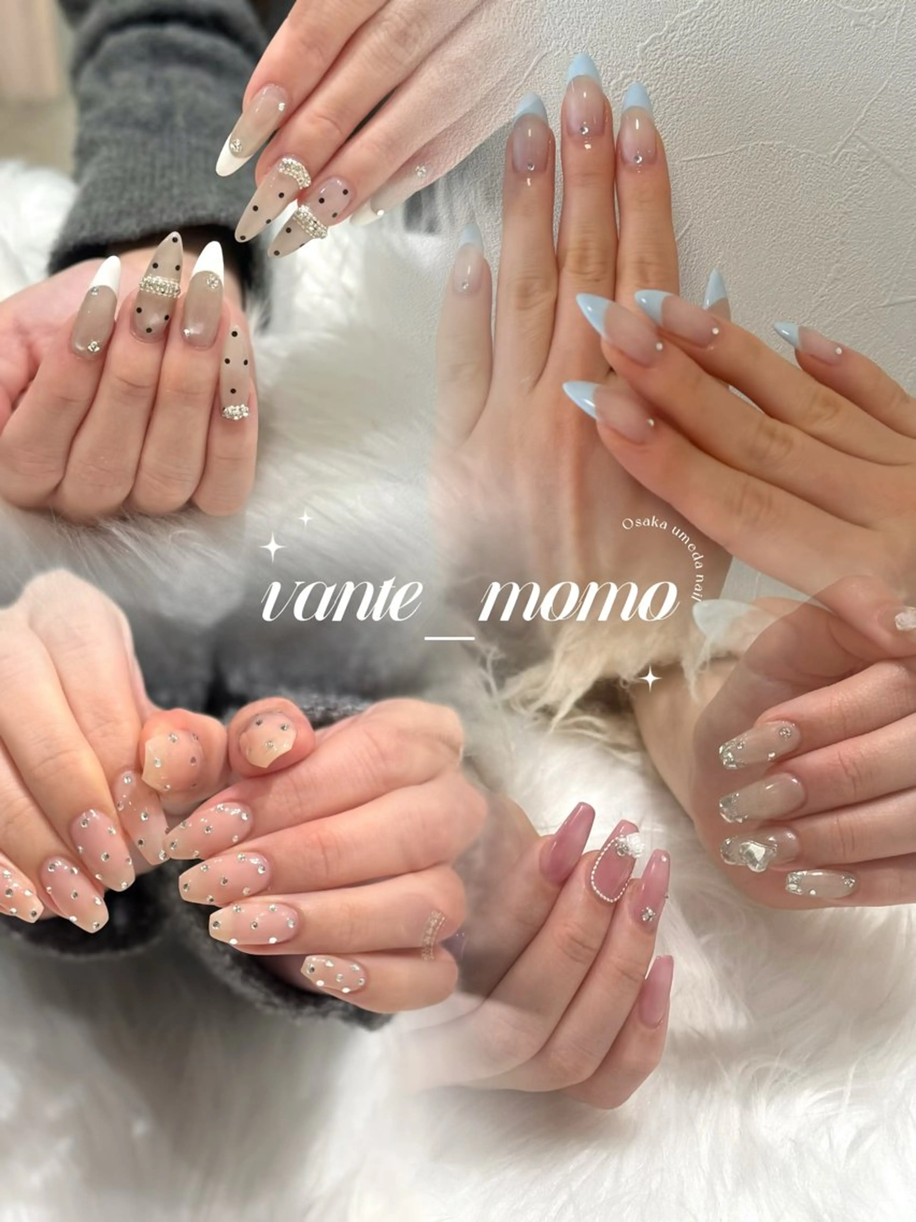 ネイル Vante Momo   梅田のネイルデザイン