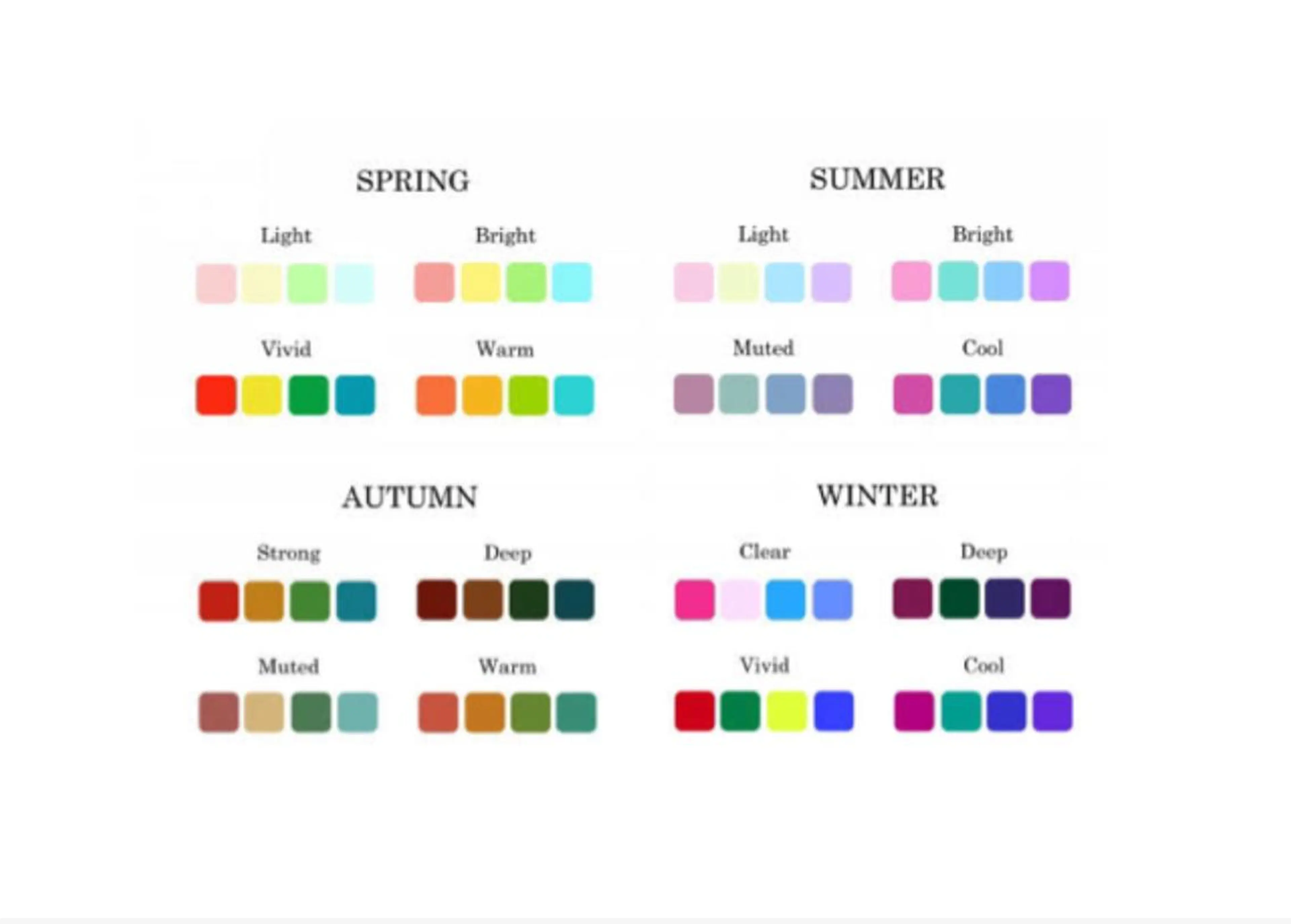 4タイプパーソナルカラー(土日祝＋¥500)の写真