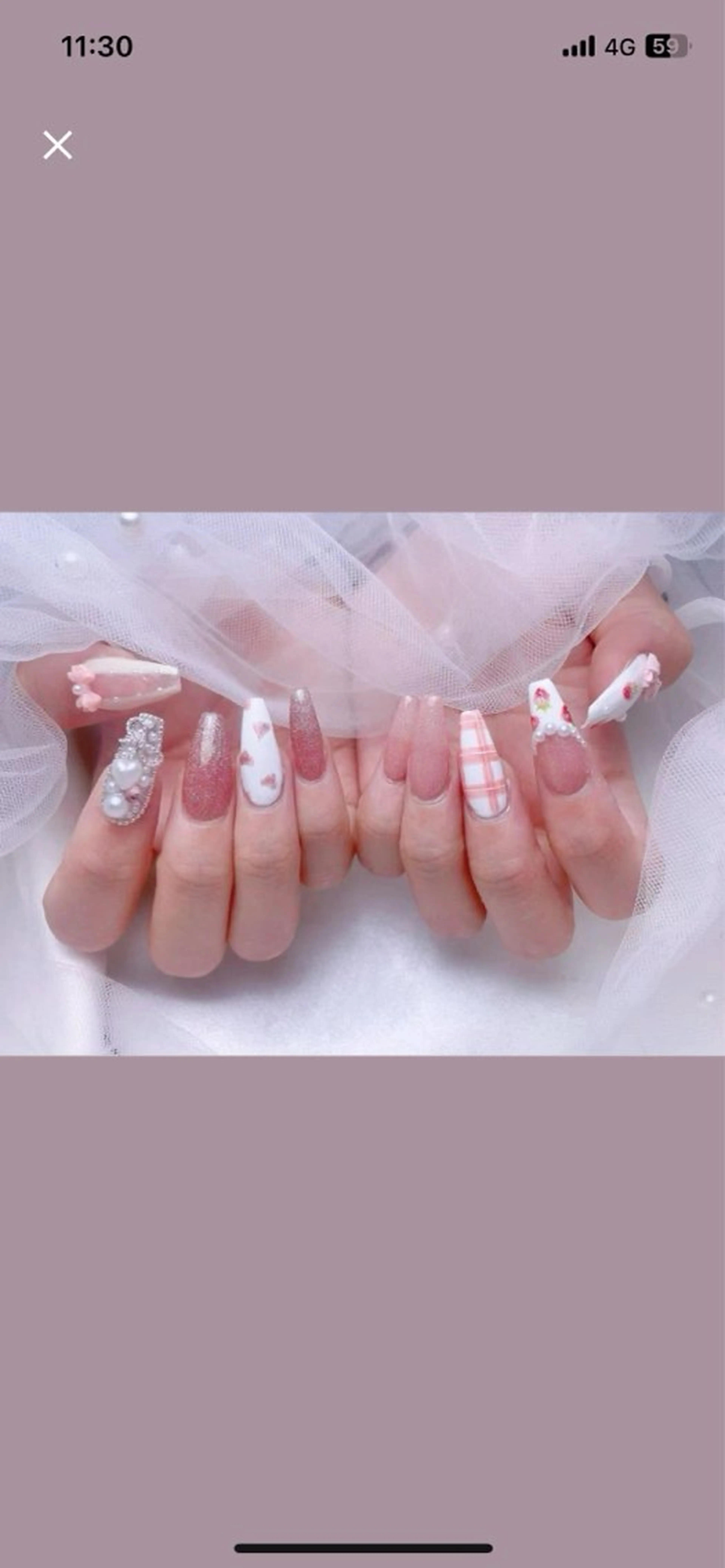 ネイル ロータス Naのネイルデザイン