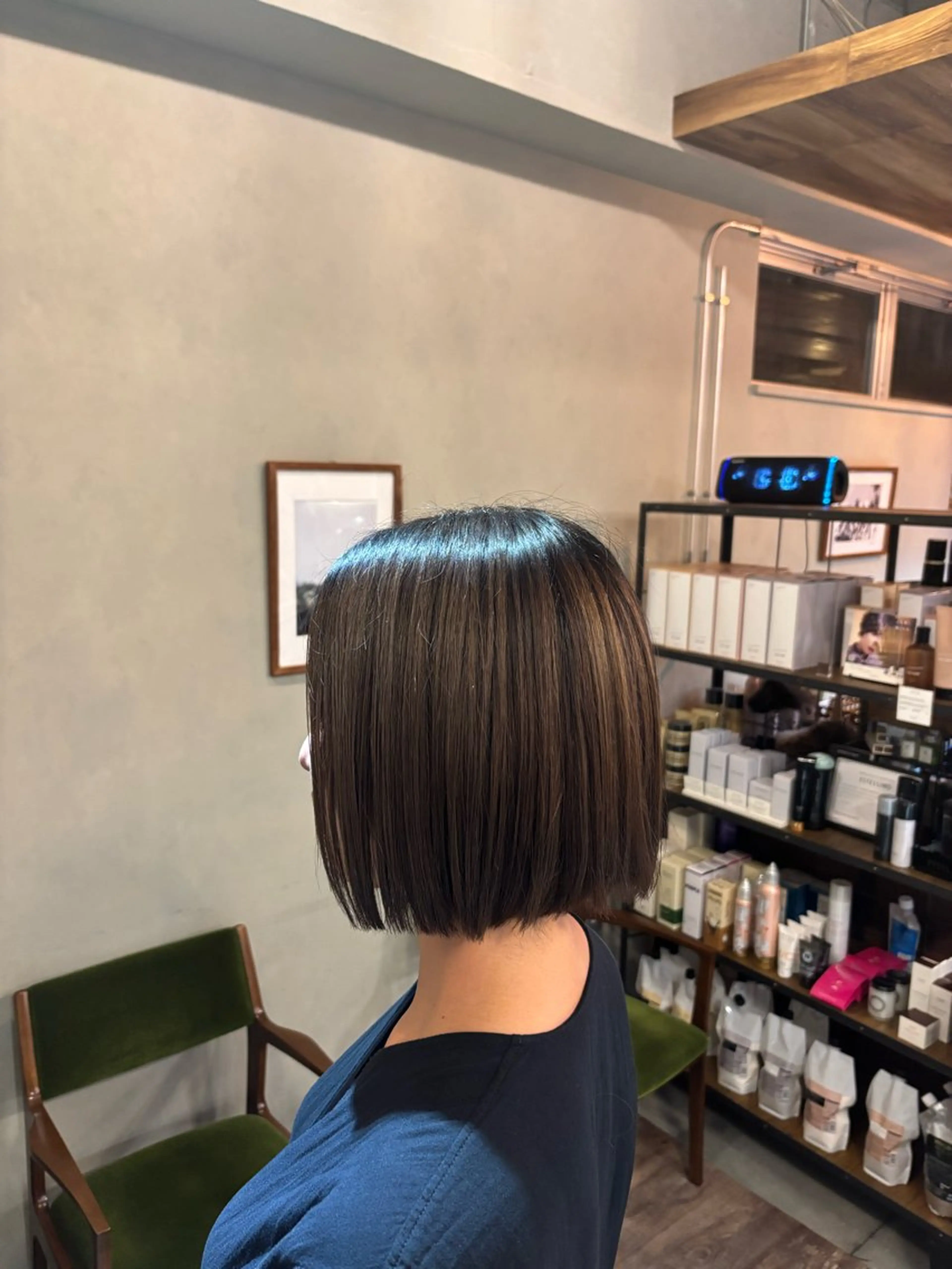 ショート カラー 平良 那生のヘアスタイル