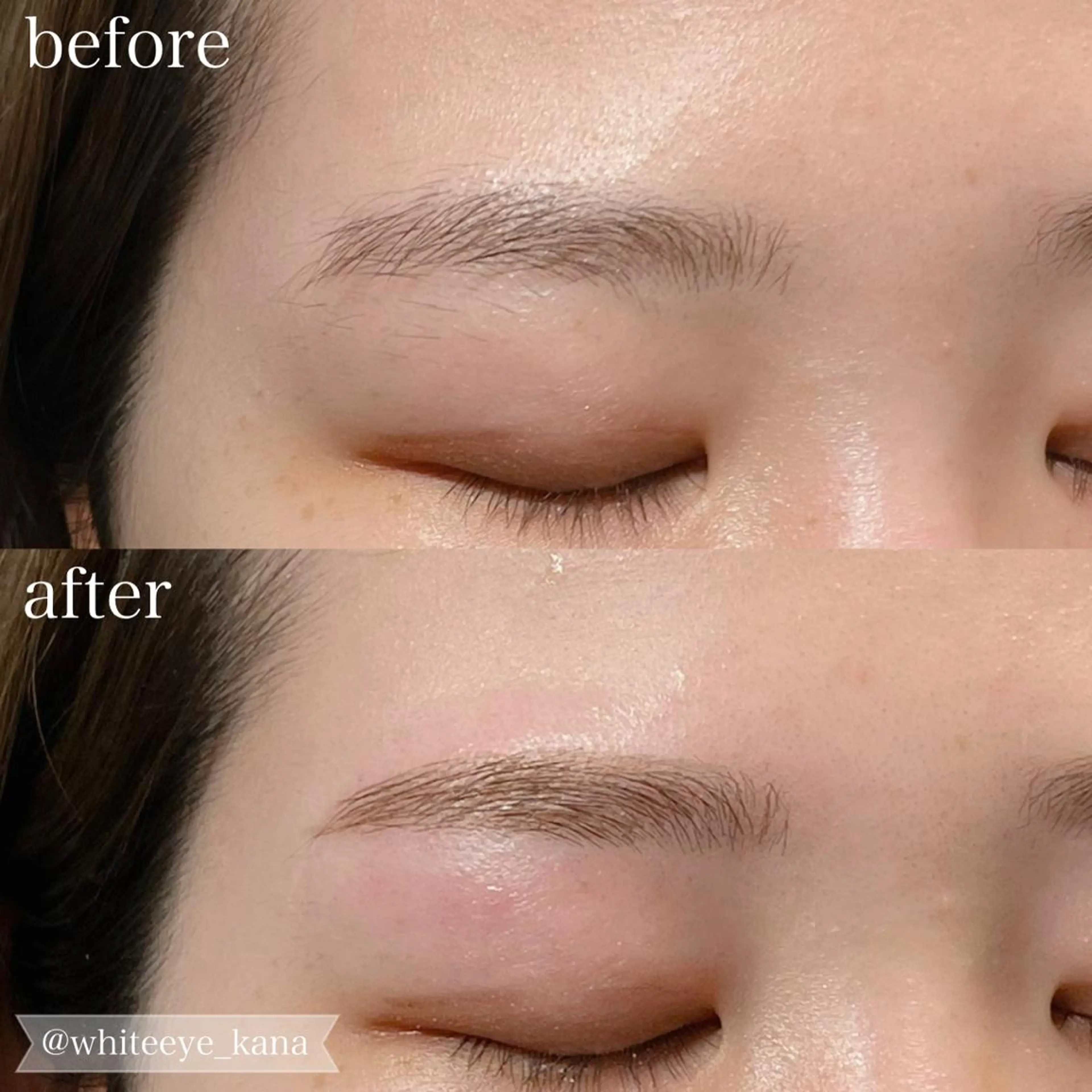 アイブロウ ワックス脱毛 眉カット その他(アイブロウ) WHITEEYE 🤍KANAの眉毛・アイブロウイメージ