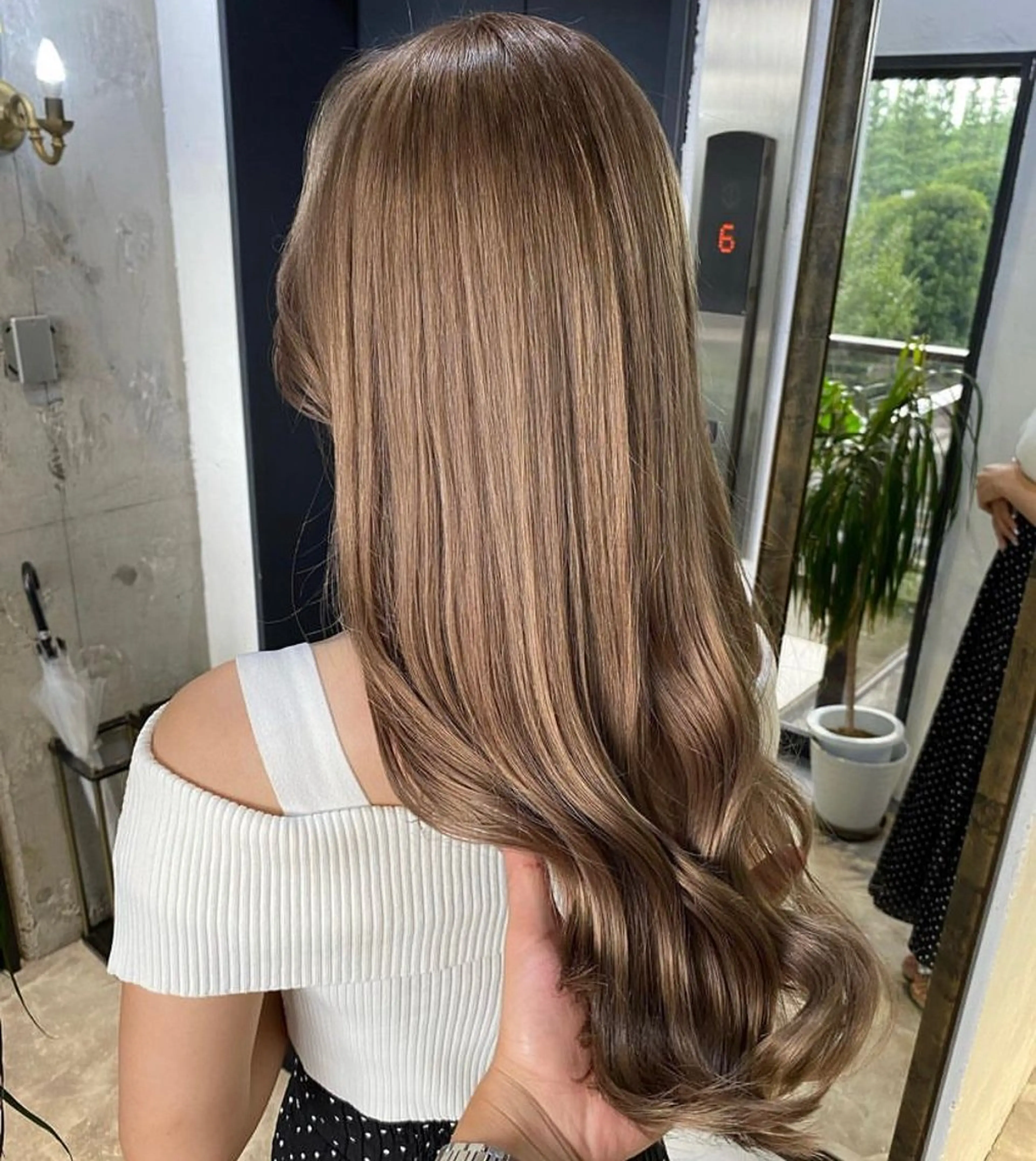 ロング カラー ヘアカラー トリートメント ヘアセット 艶髪ハイトーン🌙 /RINOのヘアスタイル