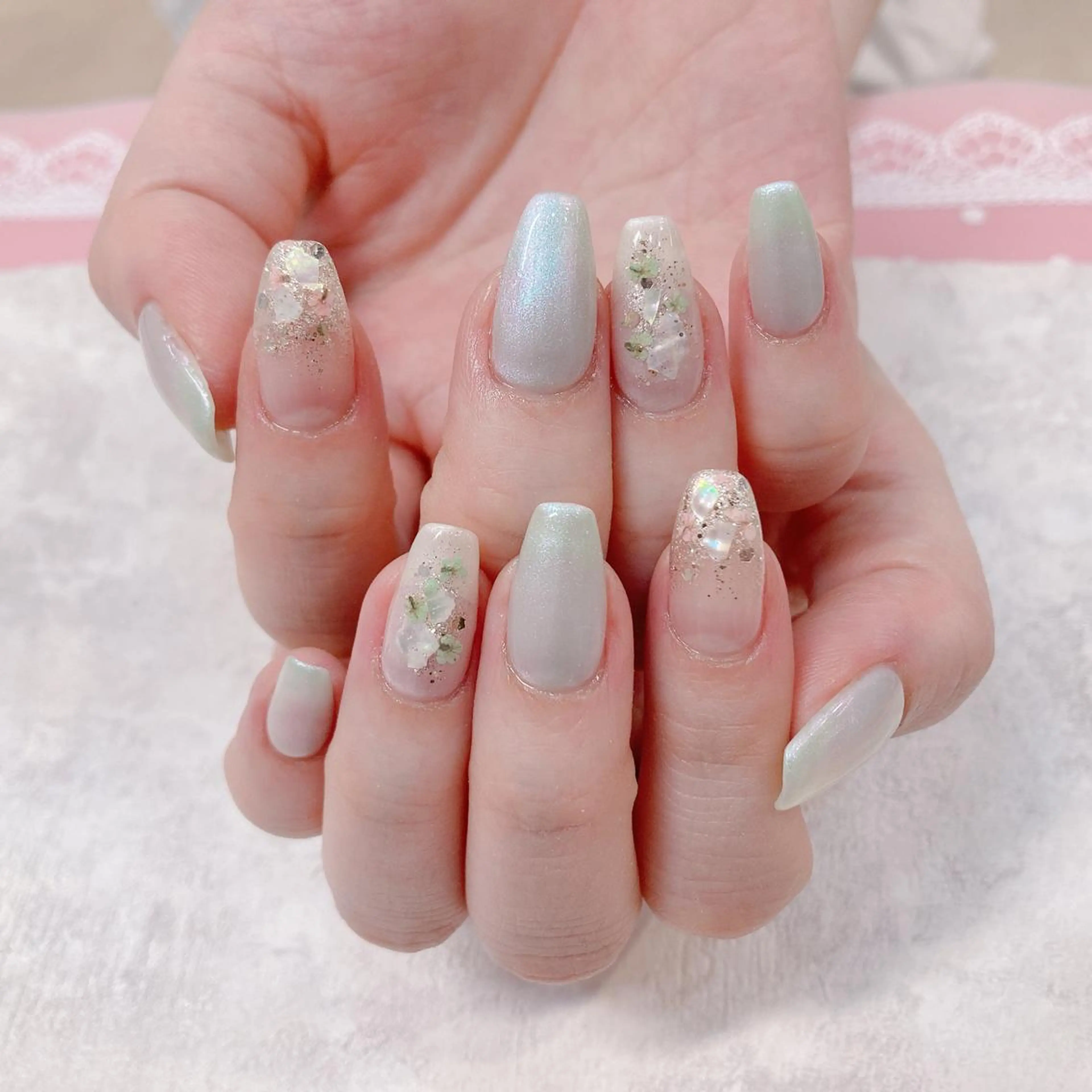 ネイル バニーアイズ　ネイル ニューオータニ博多店のネイルデザイン