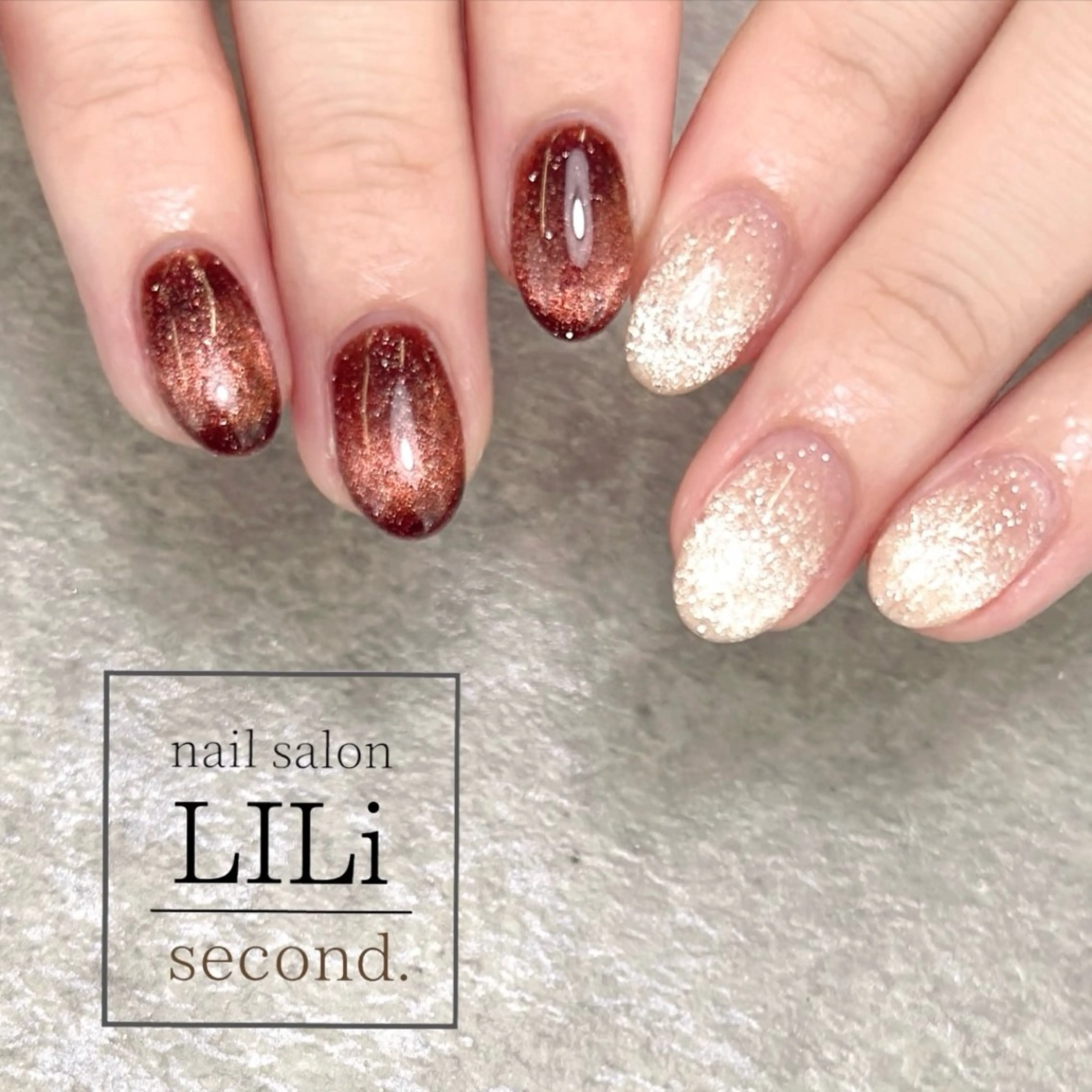 ネイル フラッシュネイル フラッシュマグ ハンドネイル nail salon LILi third.所属・Saya ᵕ̈*のネイルデザイン