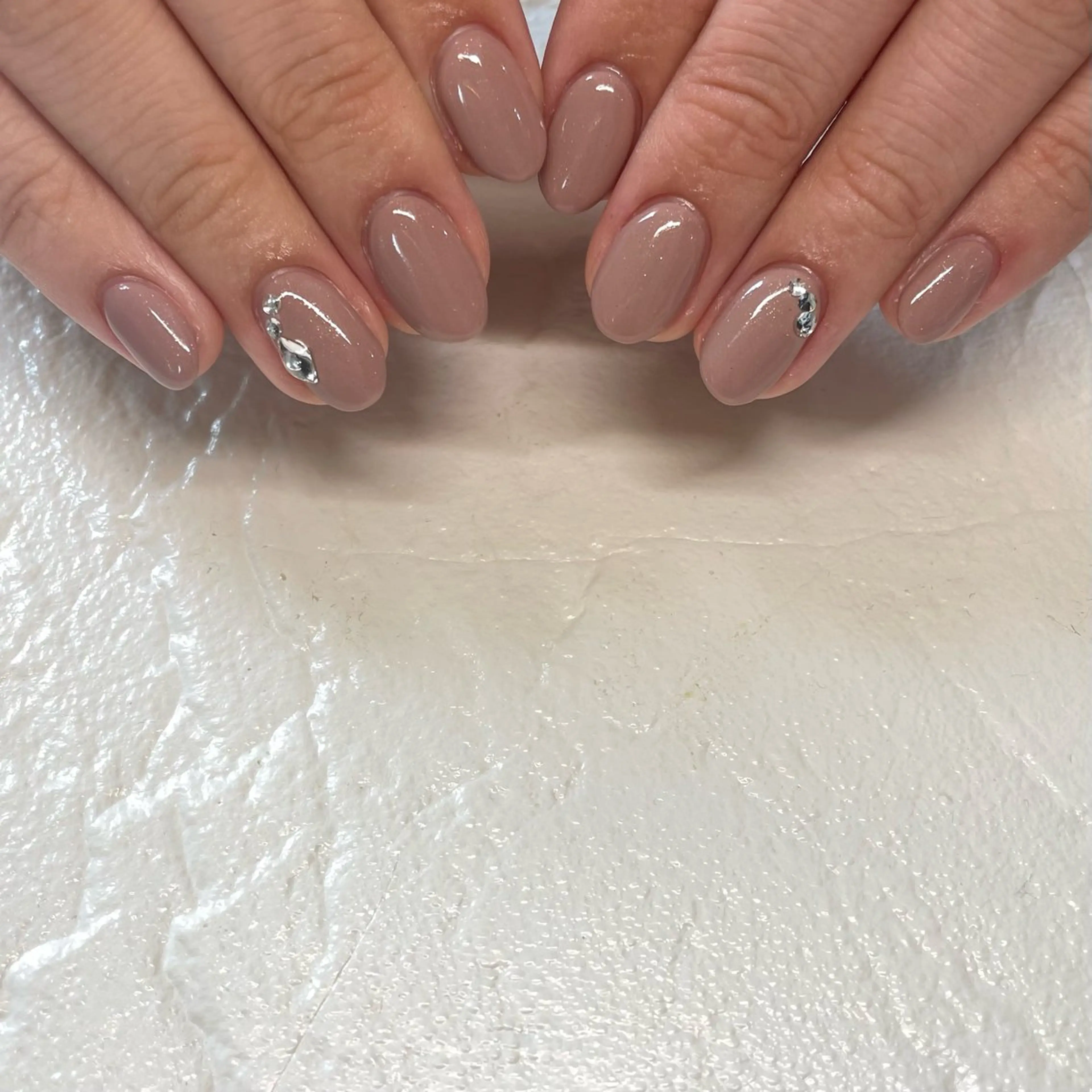 ネイル ハンドネイル Angelique 平形/高崎のネイルデザイン