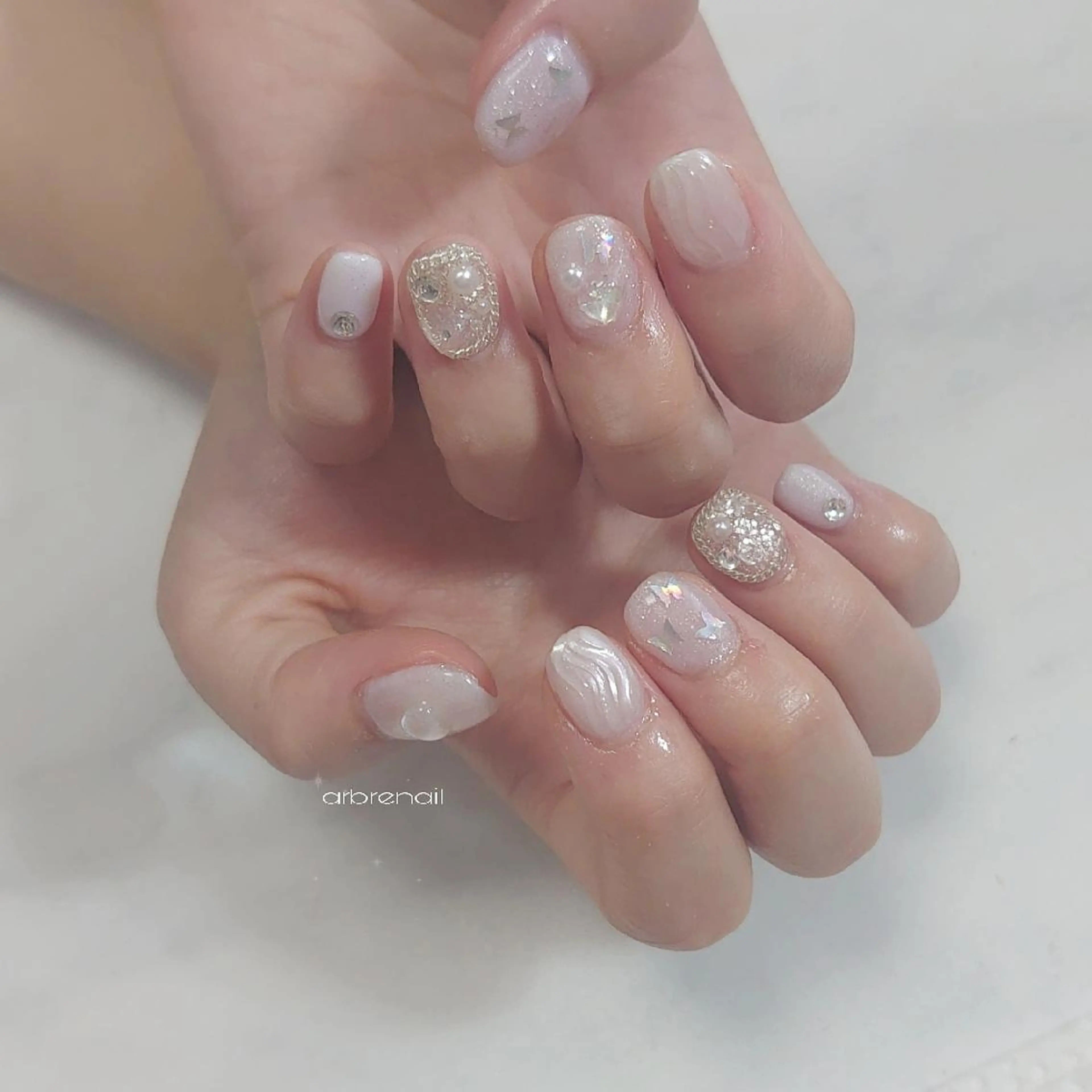 ネイル ＊arbre nail＊.アーブルネイル所属・✯.。 arbre  nail 。✯.のネイルデザイン