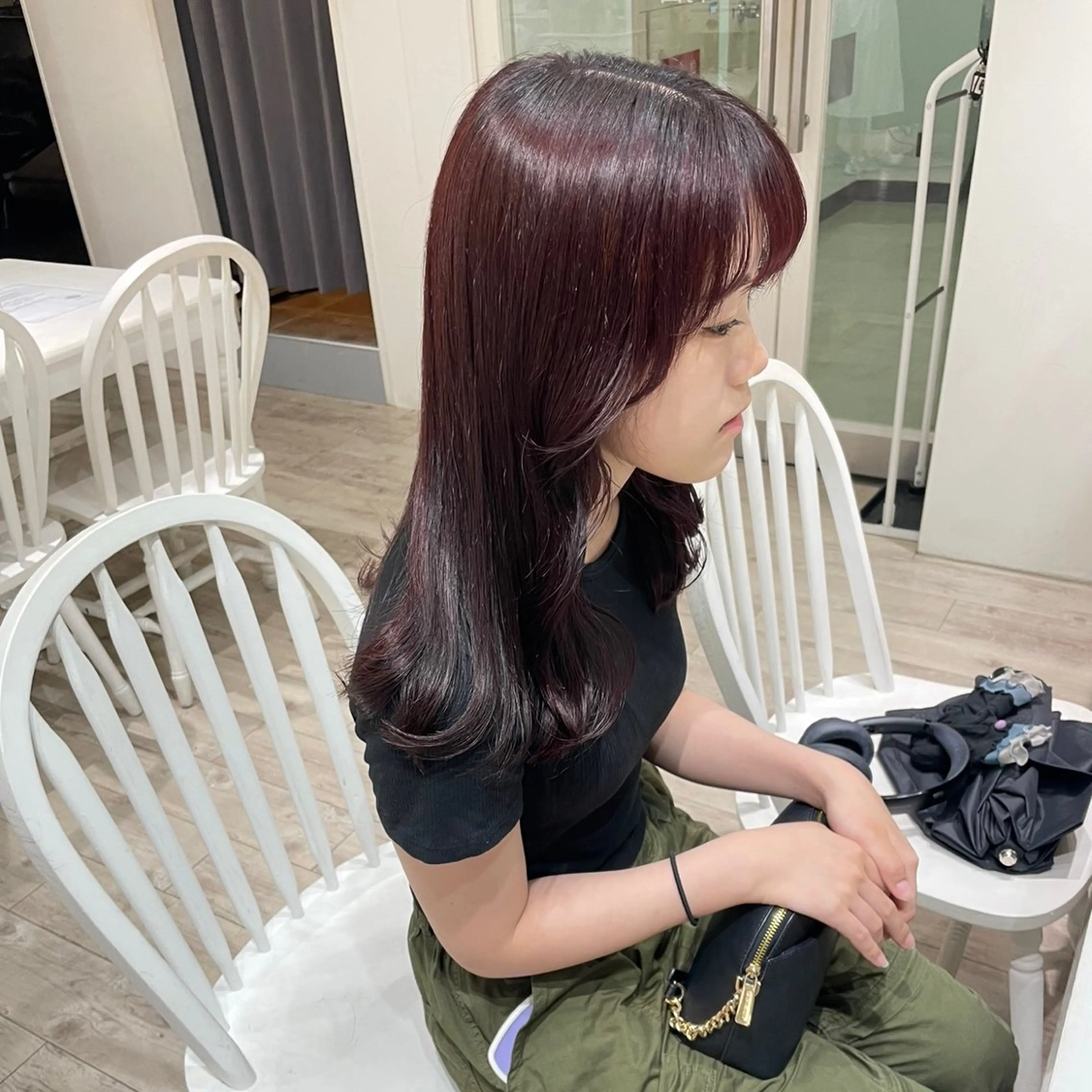 ロング カラー Maisie所属・ヘアアレンジ/ 暖色🩵hazukiのヘアスタイル