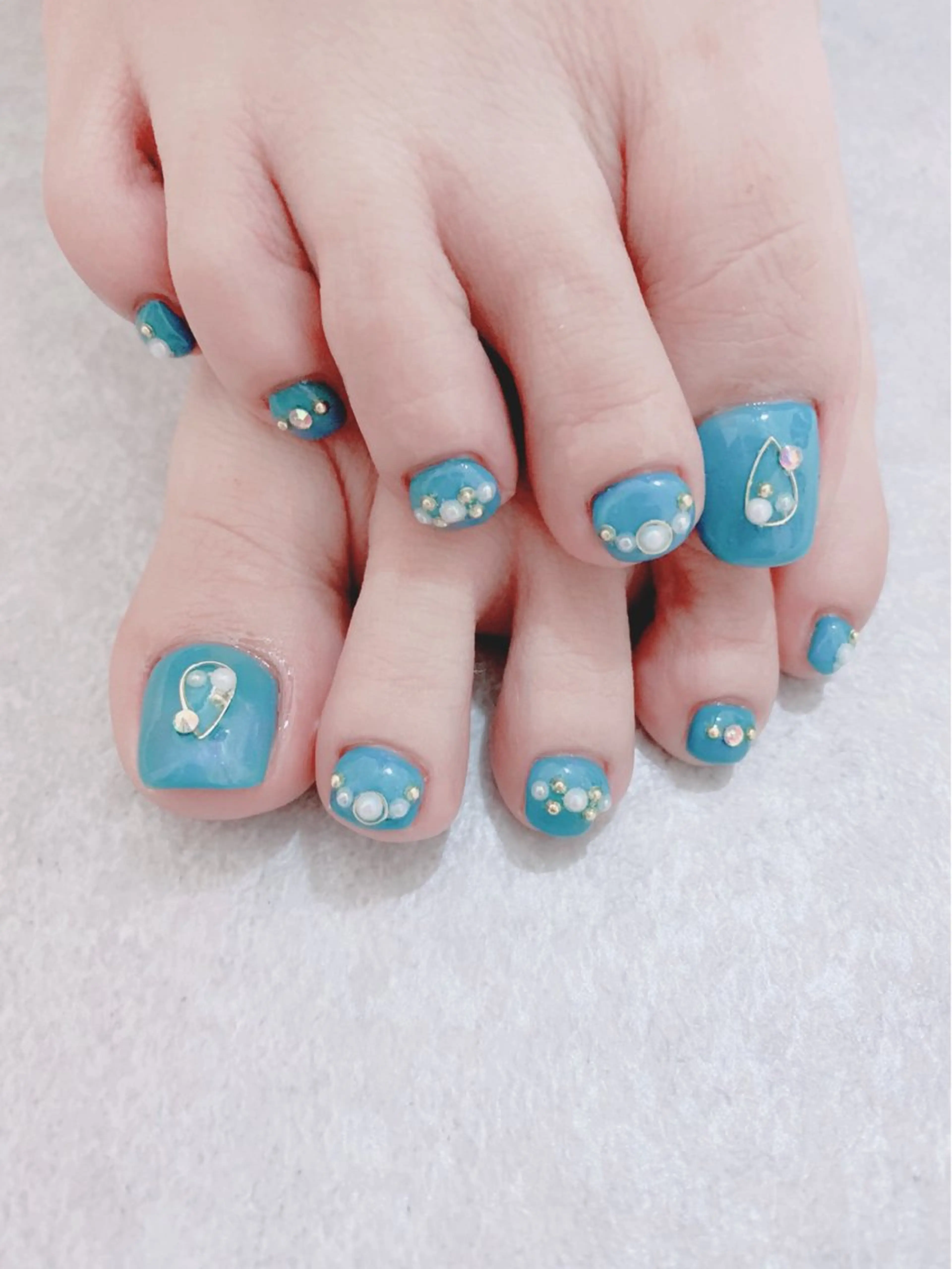 ネイル フットネイル Key nailのネイルデザイン