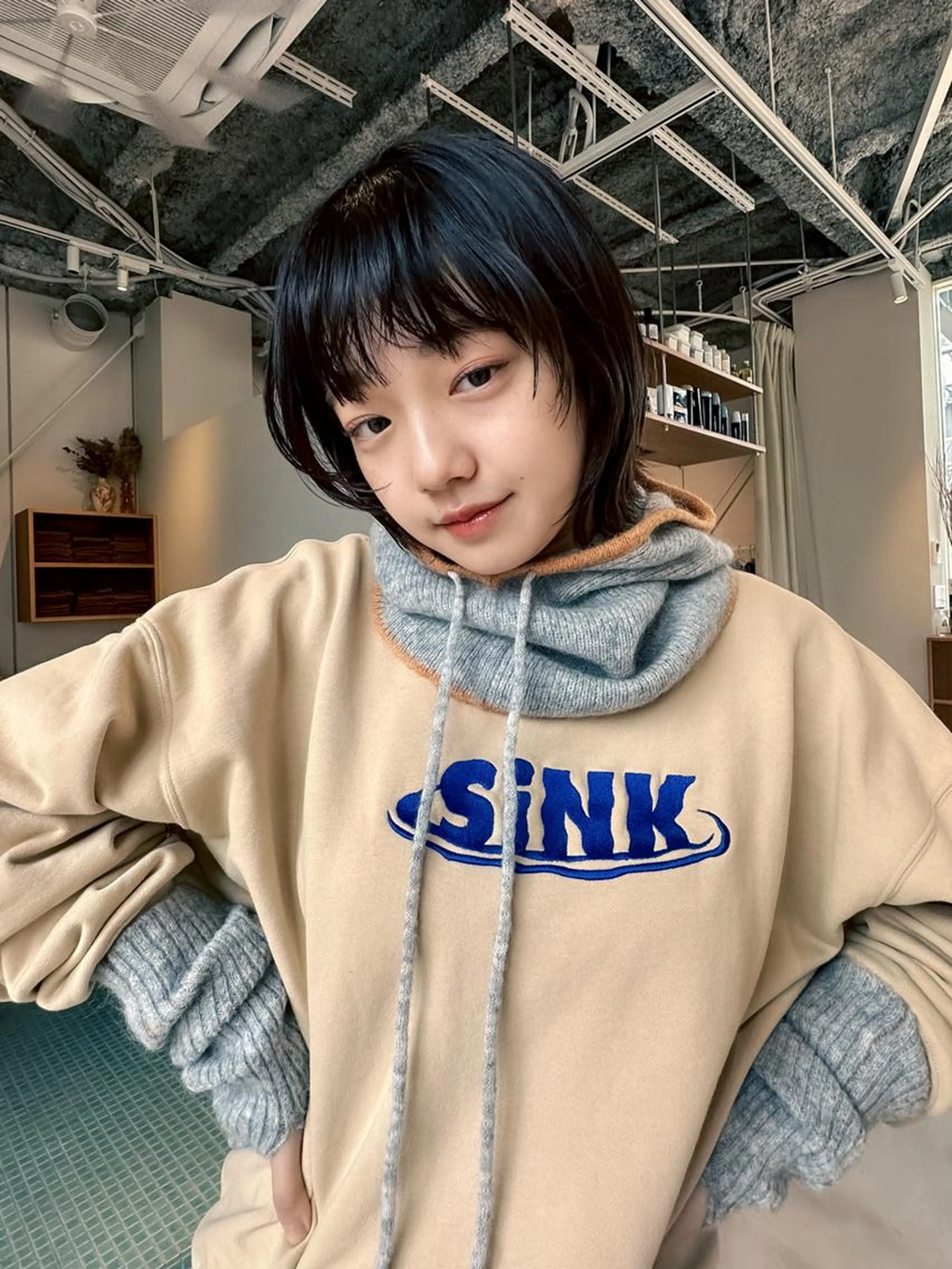 《落ちやすい黒染め♪》フェイクブラックカラー+前処理tr_¥9900の写真