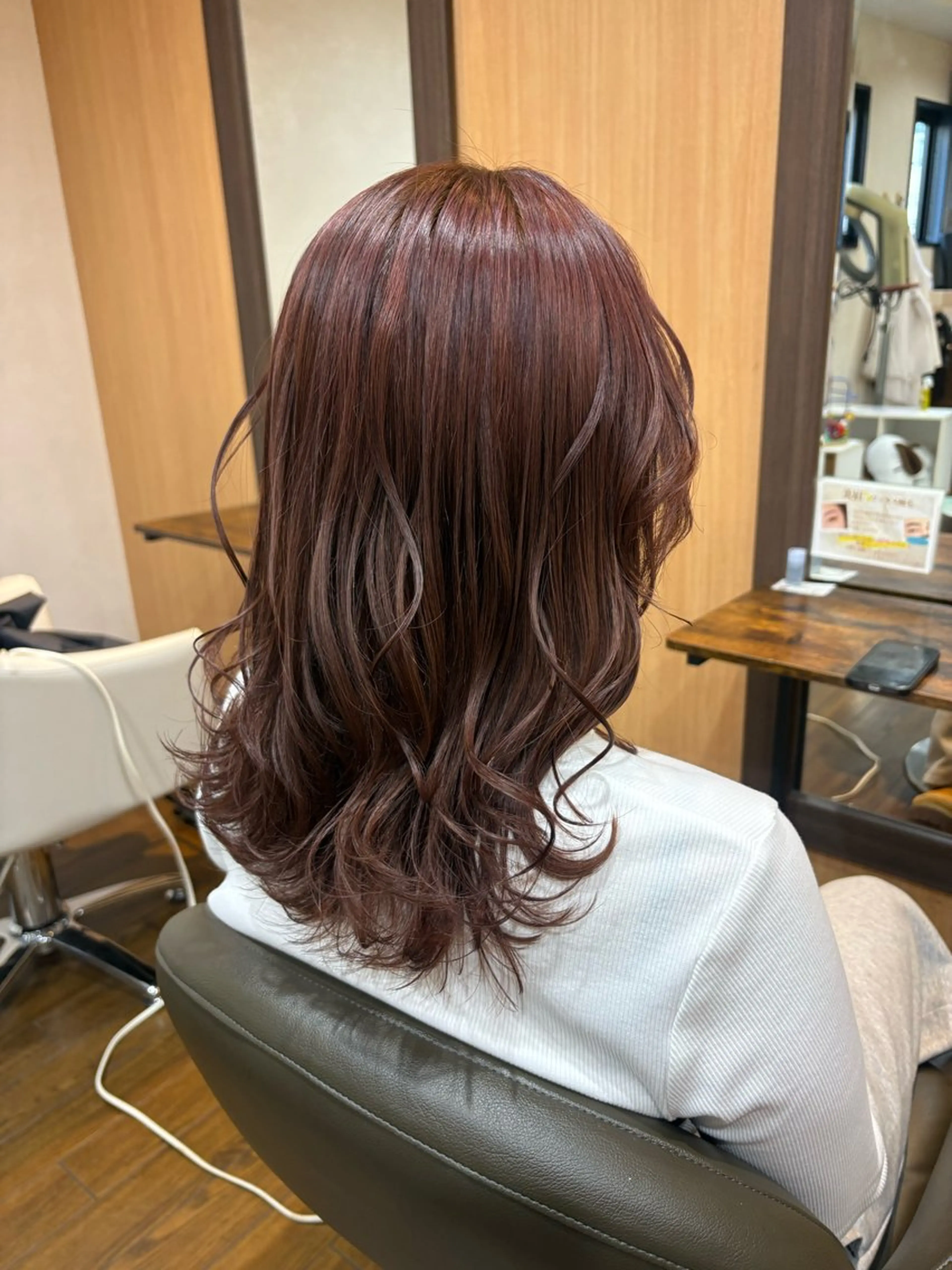 ロング MOLLASALON 浅香山店所属・髪質改善カラー 縮毛矯正🤍辻桃加のヘアスタイル