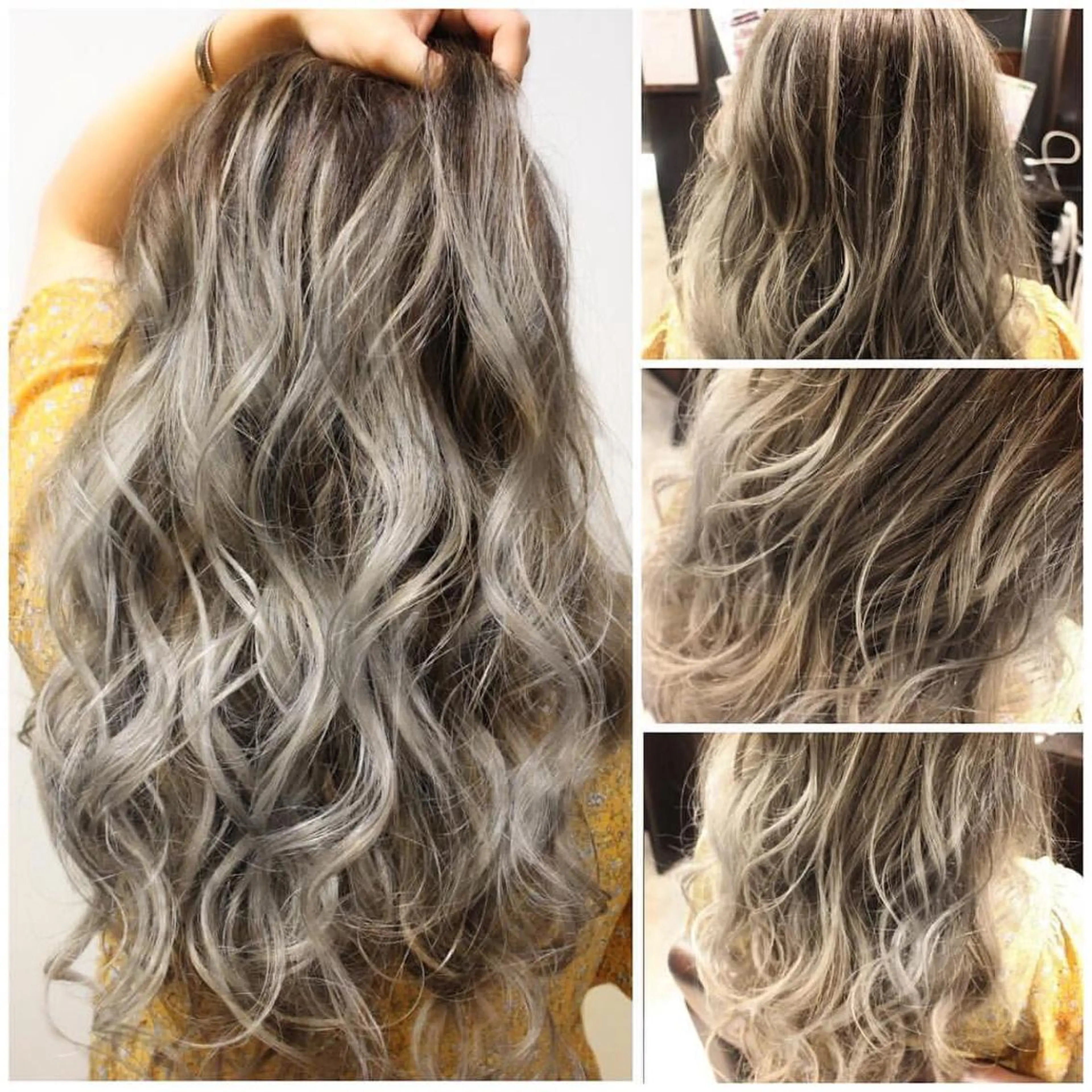 ロング カラー ヘアアレンジ グラデーションカラー メッシュ ヘアカラー トリートメント Shelltie Fiel (シェルティフィエル)所属・次世代シールエクステ 錦糸町 小泉 朋之のヘアスタイル
