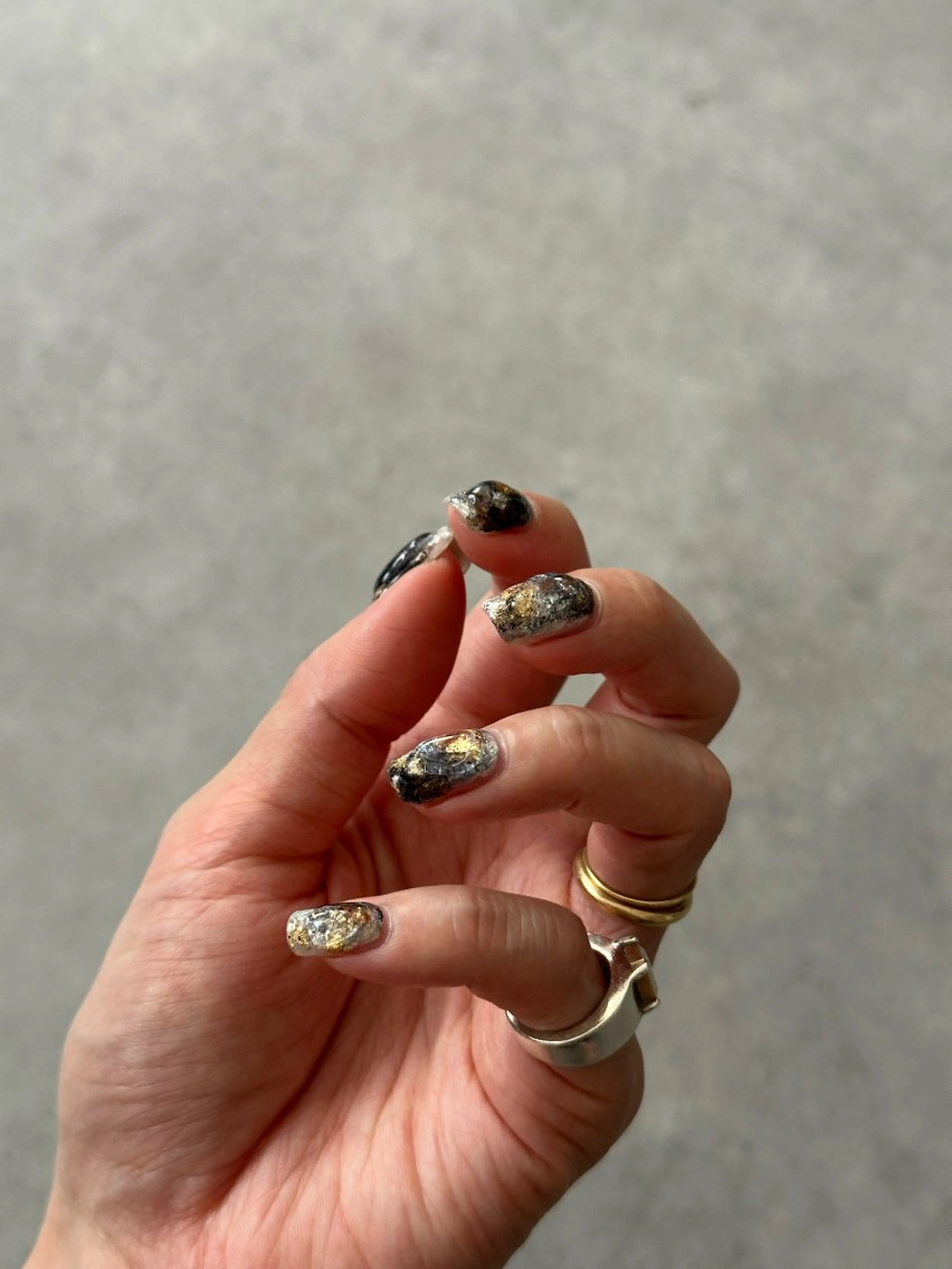 ネイル ハンドネイル フットネイル kiii.__ ✴︎*のネイルデザイン