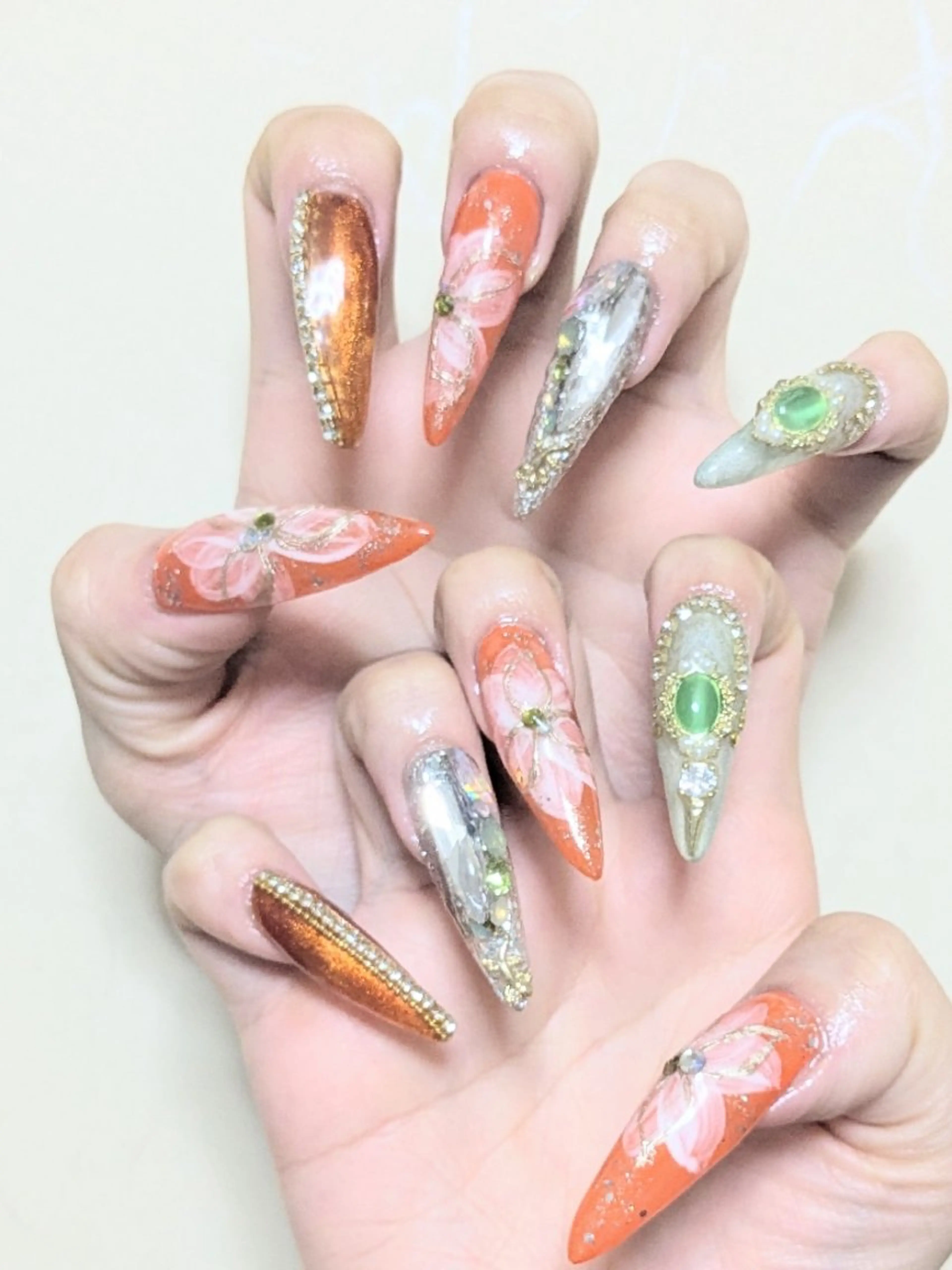 ネイル Lily nail 船橋 yuki🍒のネイルデザイン