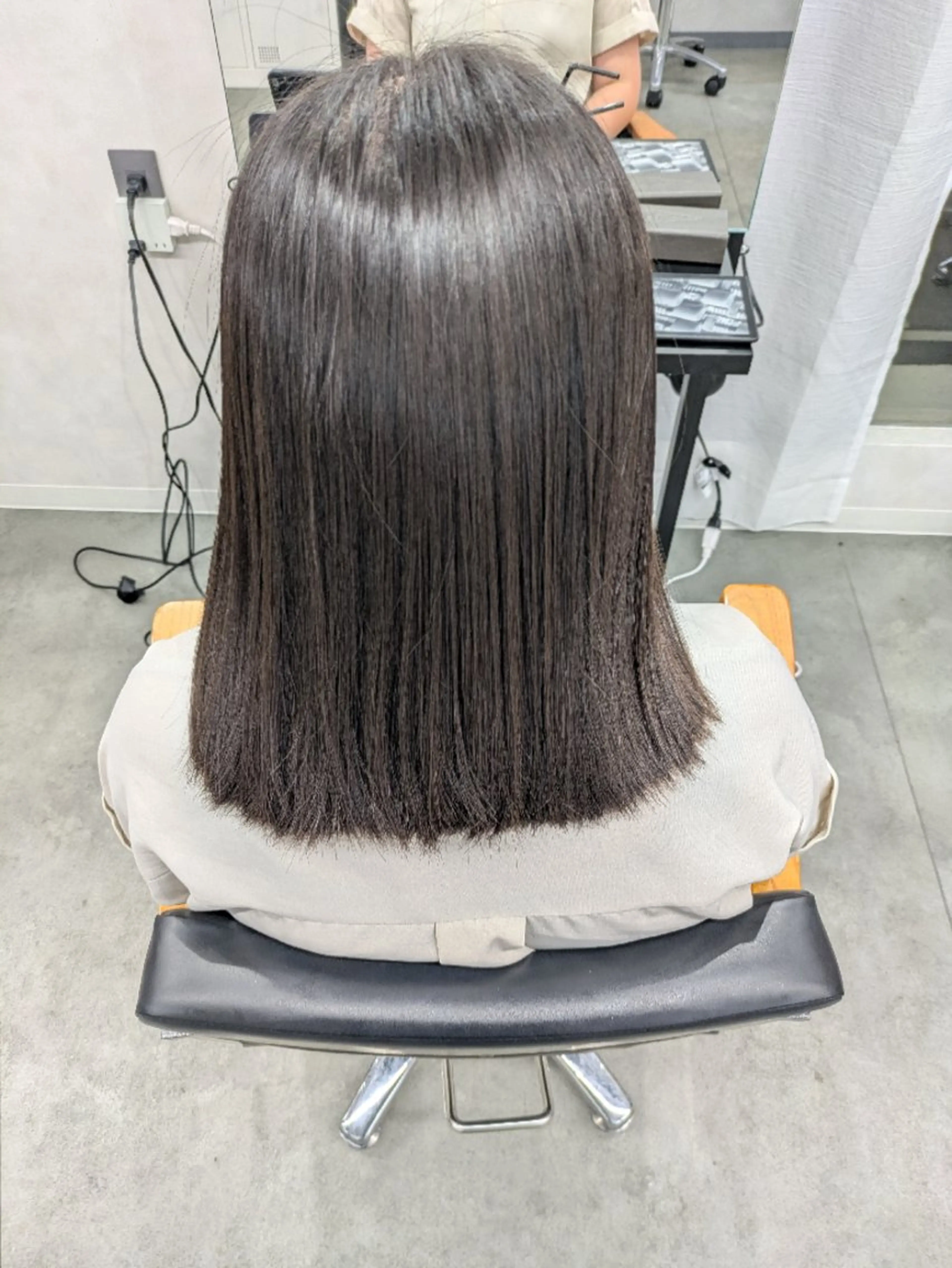 ミディアム 縮毛矯正 ✙✨🩵LIV / マキ🩵✨✙のヘアスタイル