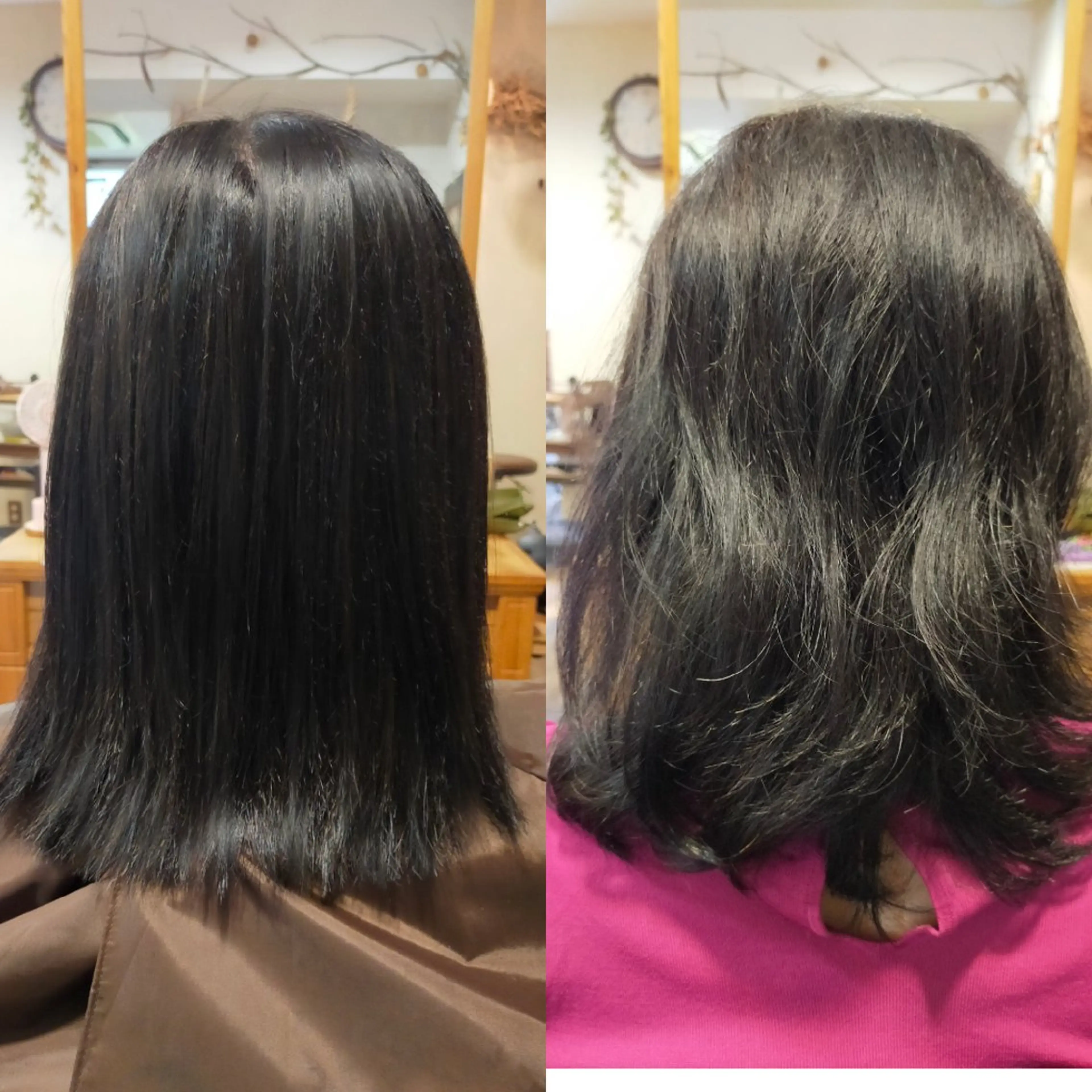 ミディアム 縮毛矯正 縮毛矯正 トリートメント ASAKO ✴︎アメリシュシュのヘアスタイル