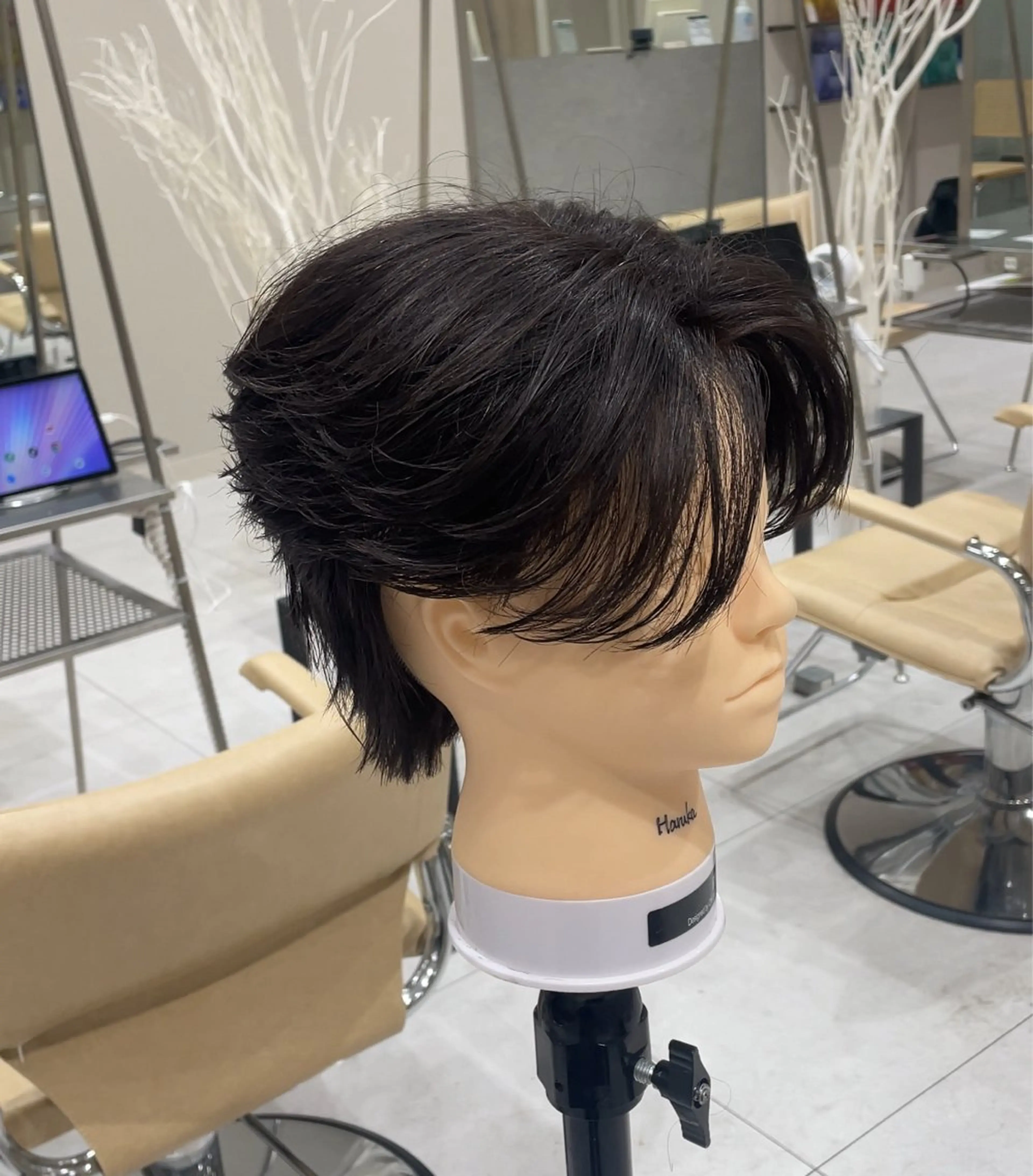 メンズ フェザーパーマ メンズパーマ カット パーマ メンズヘア/ 透明感カラー/ハヤトのヘアスタイル