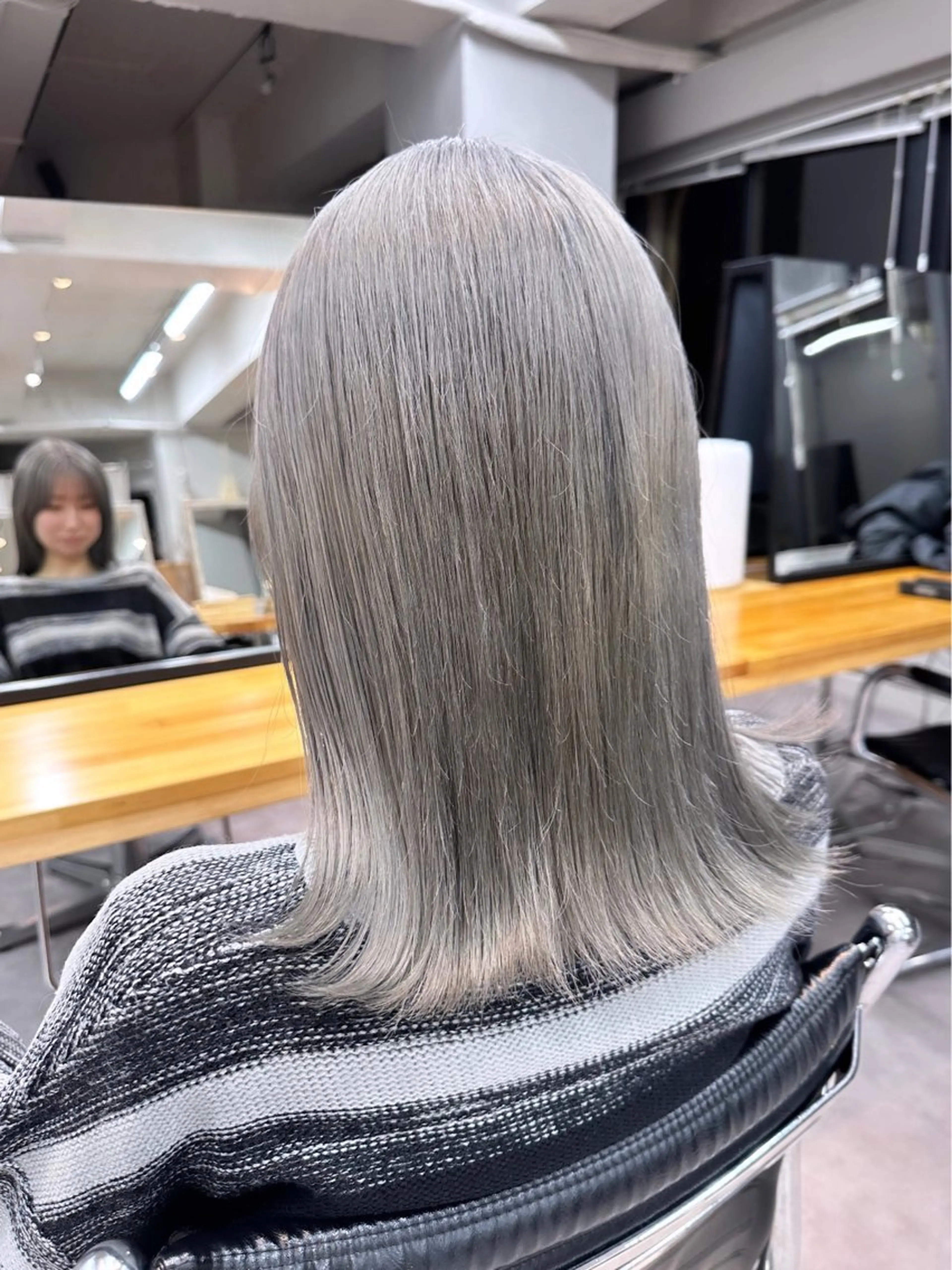 ミディアム ミルクティーベージュ 💫HARUTOのヘアスタイル