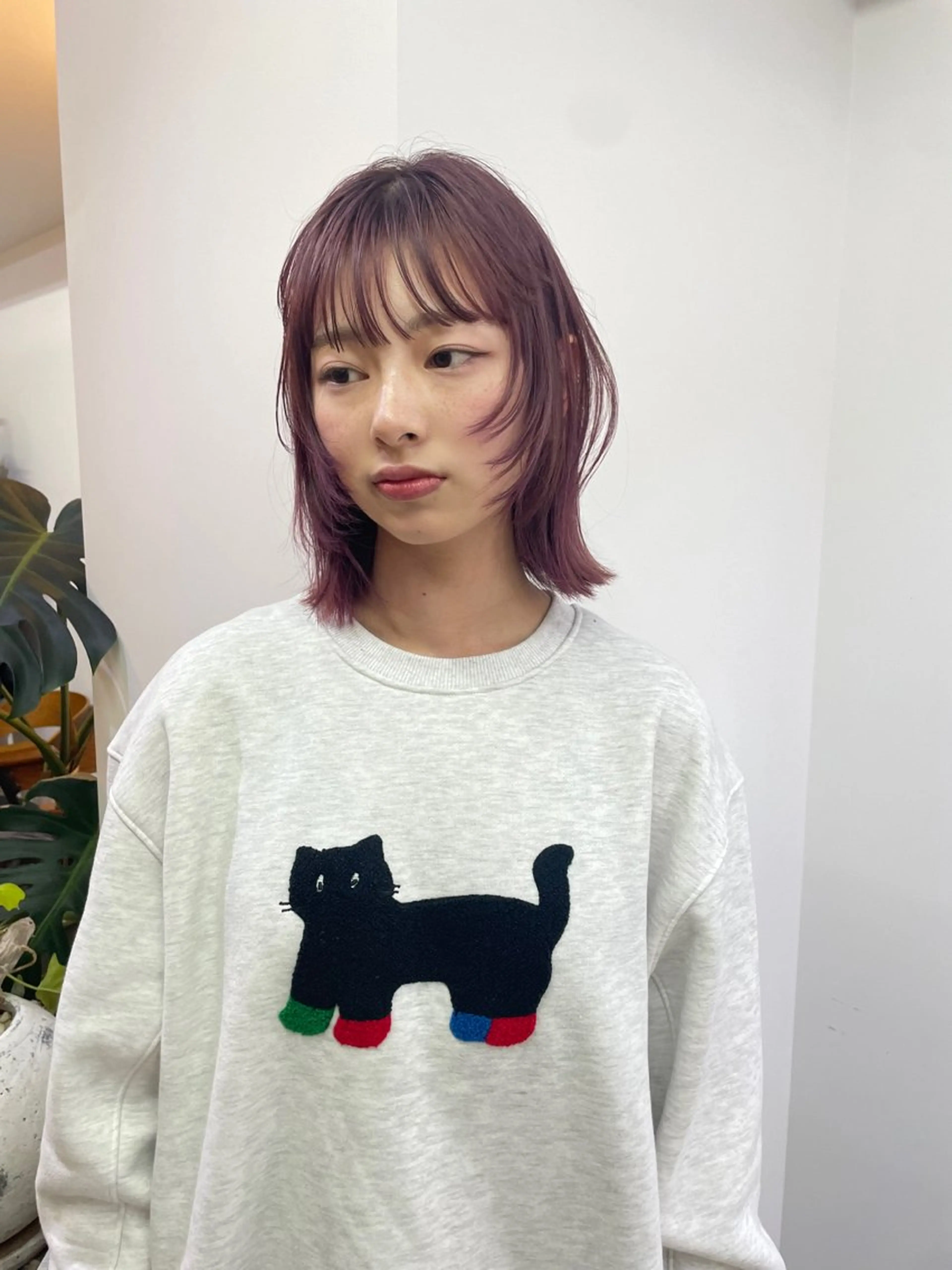 ミディアム カラー 古松佳々里 ボブパーマ暖色カラーのその他イメージ