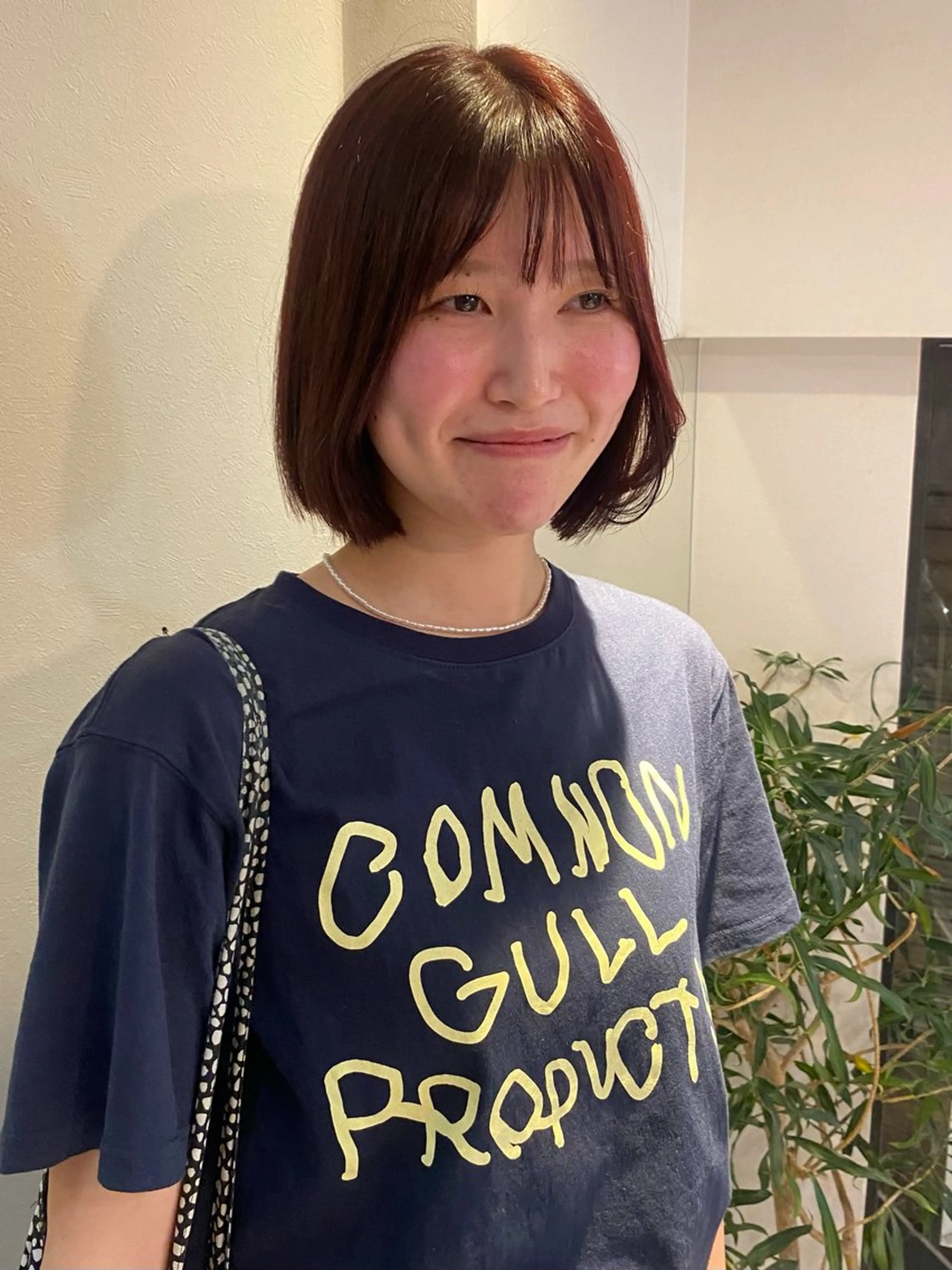 カット+ワンカラーの写真