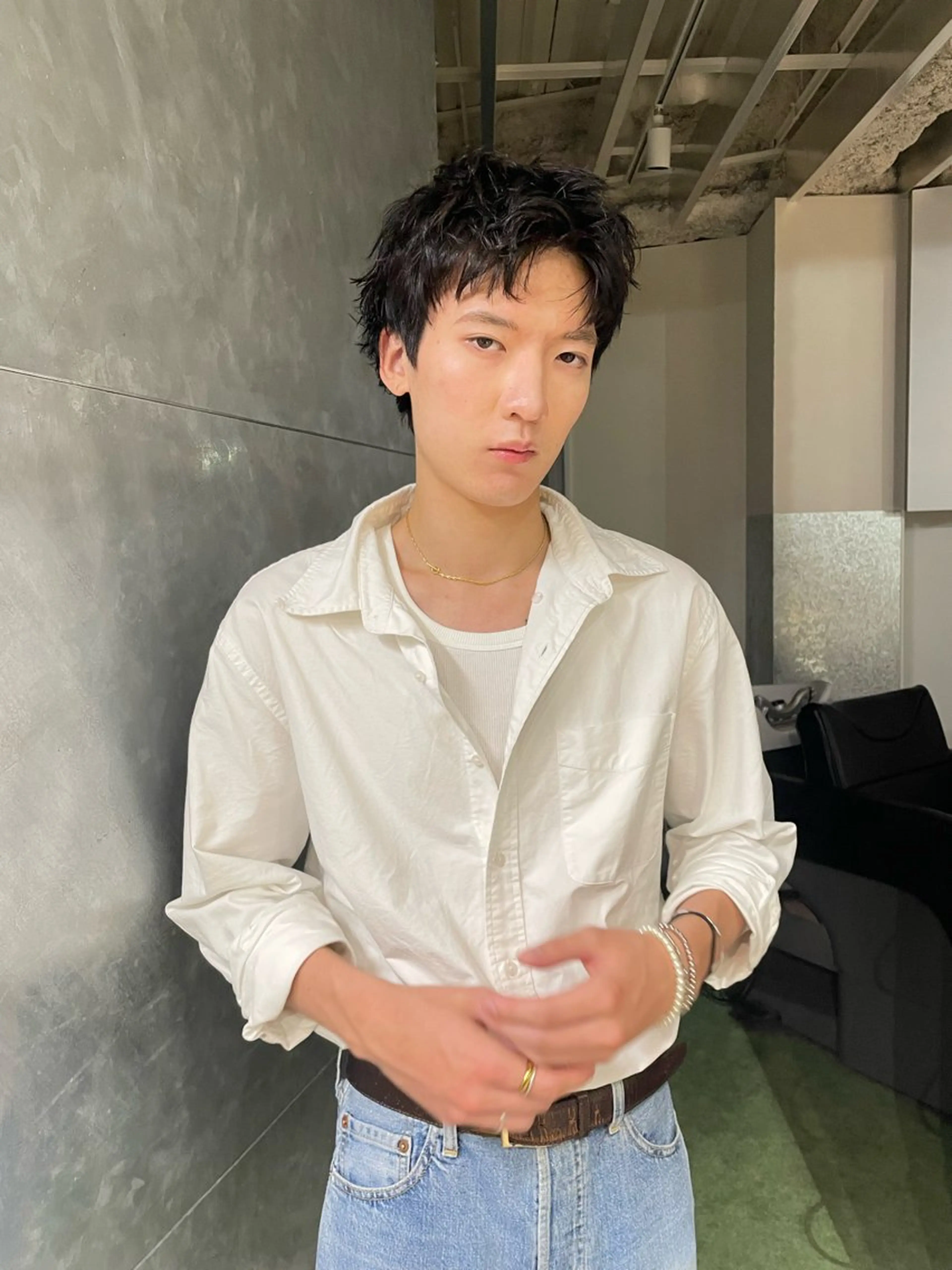 メンズ カット dakota evans所属・渋谷 / miku nishizukaのヘアスタイル