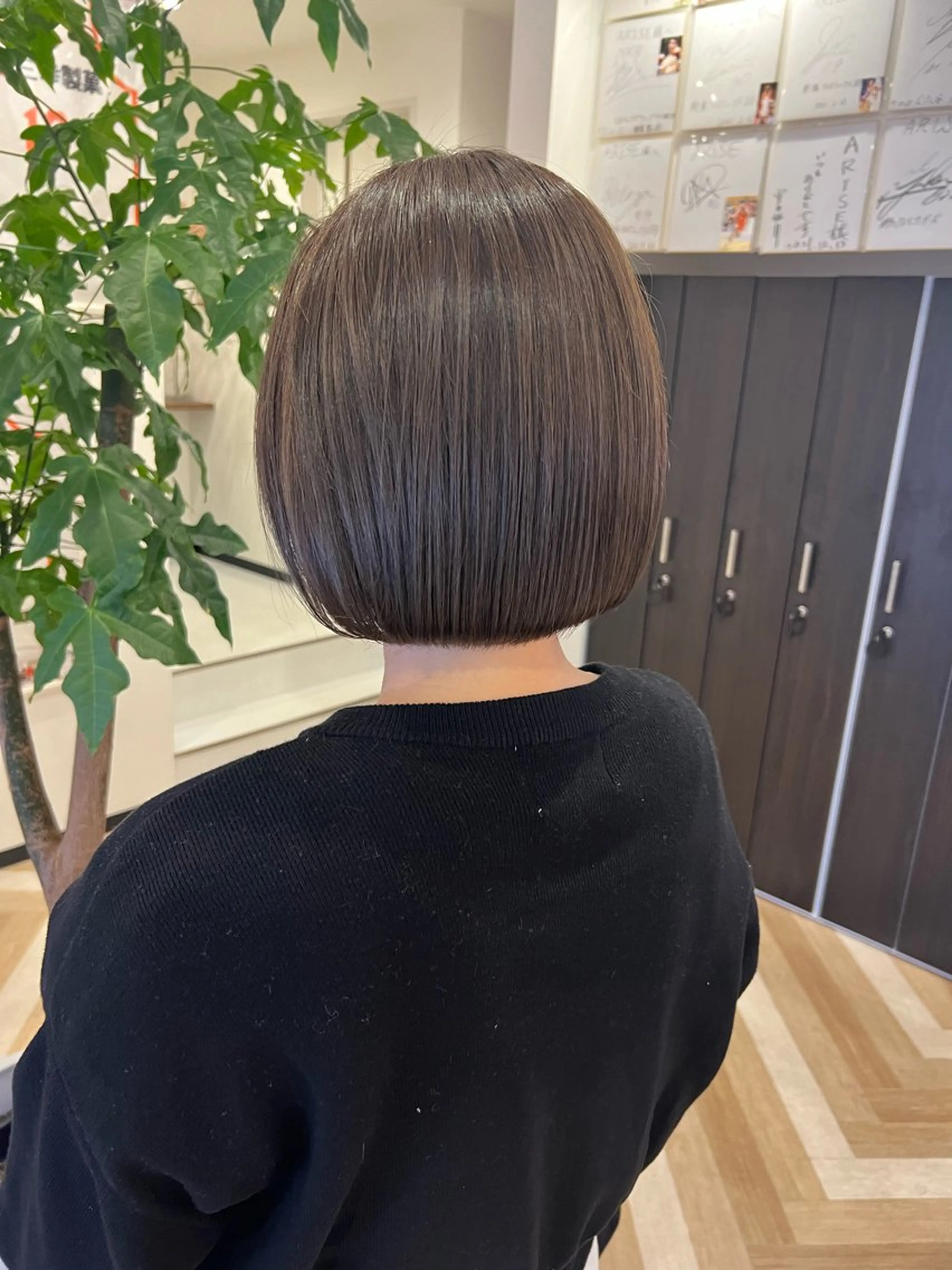 ショート カラー ヘアカラー 艶髪特化 しゅんぼう 長岡髪質改善のヘアスタイル