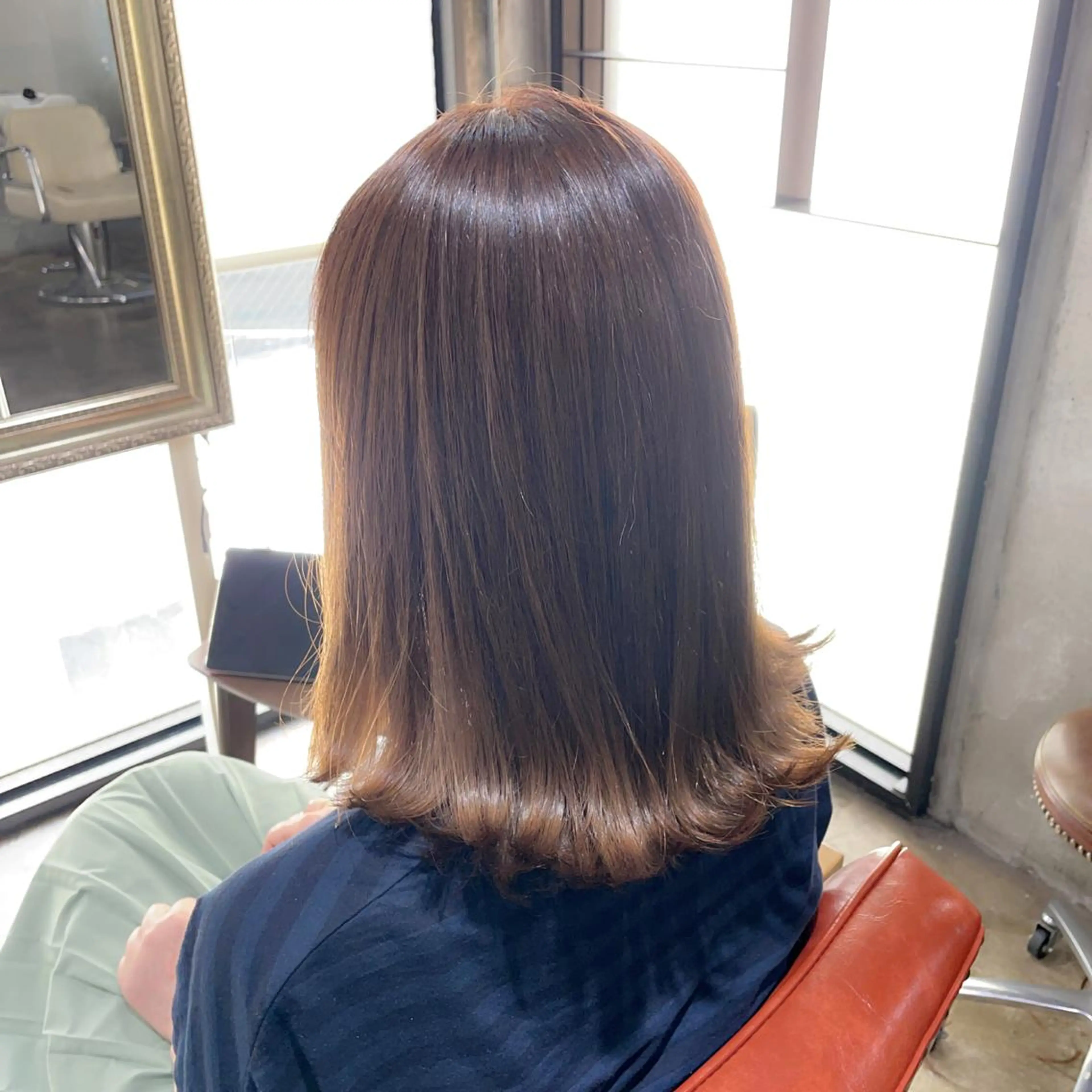 ミディアム 縮毛矯正 縮毛矯正 🕊miki モテ髪🫧のヘアスタイル